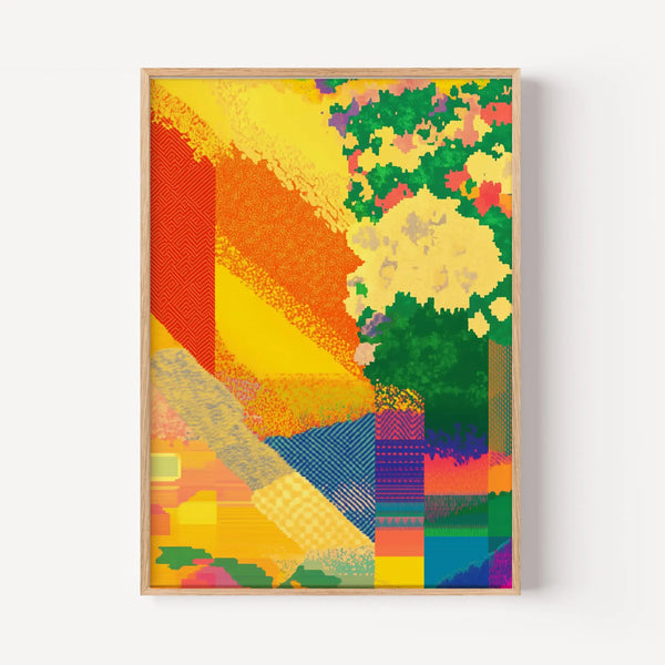 Abstract Landscape Tapestry 1