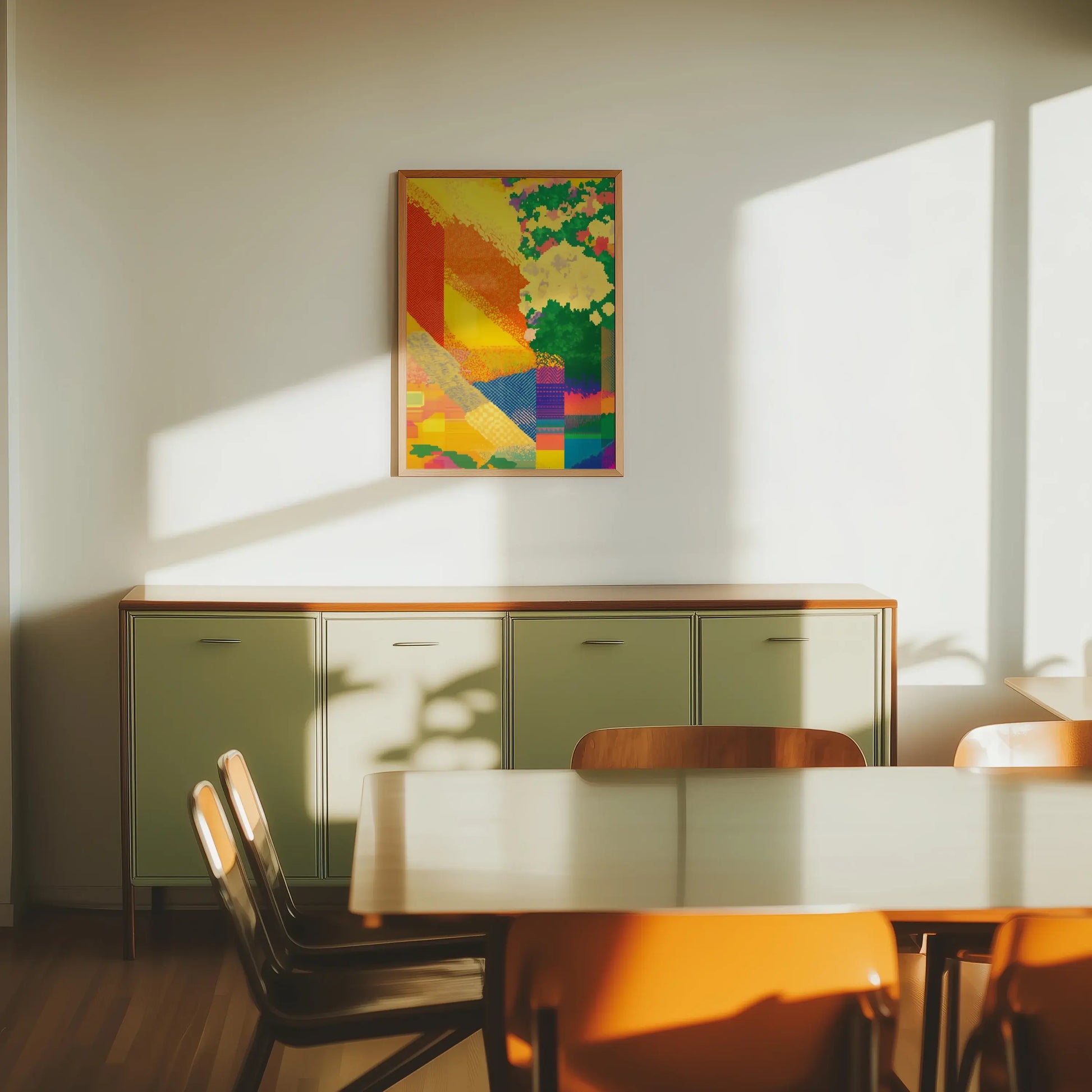 Abstract Landscape Tapestry 1