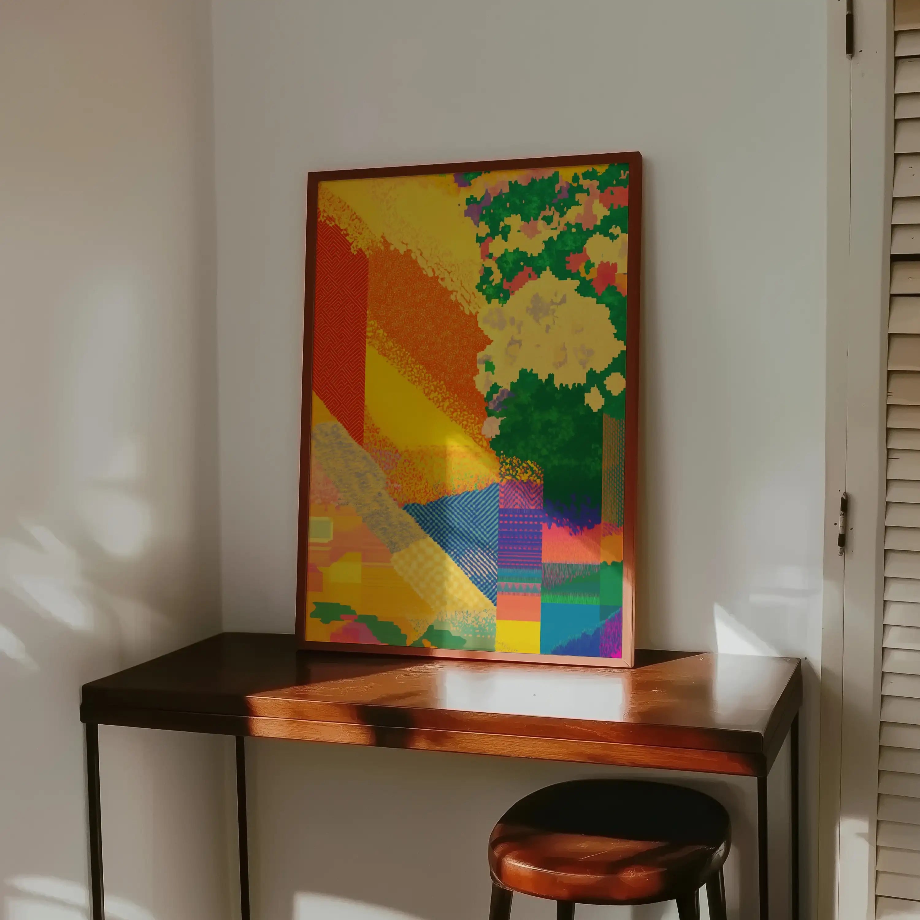 Abstract Landscape Tapestry 1
