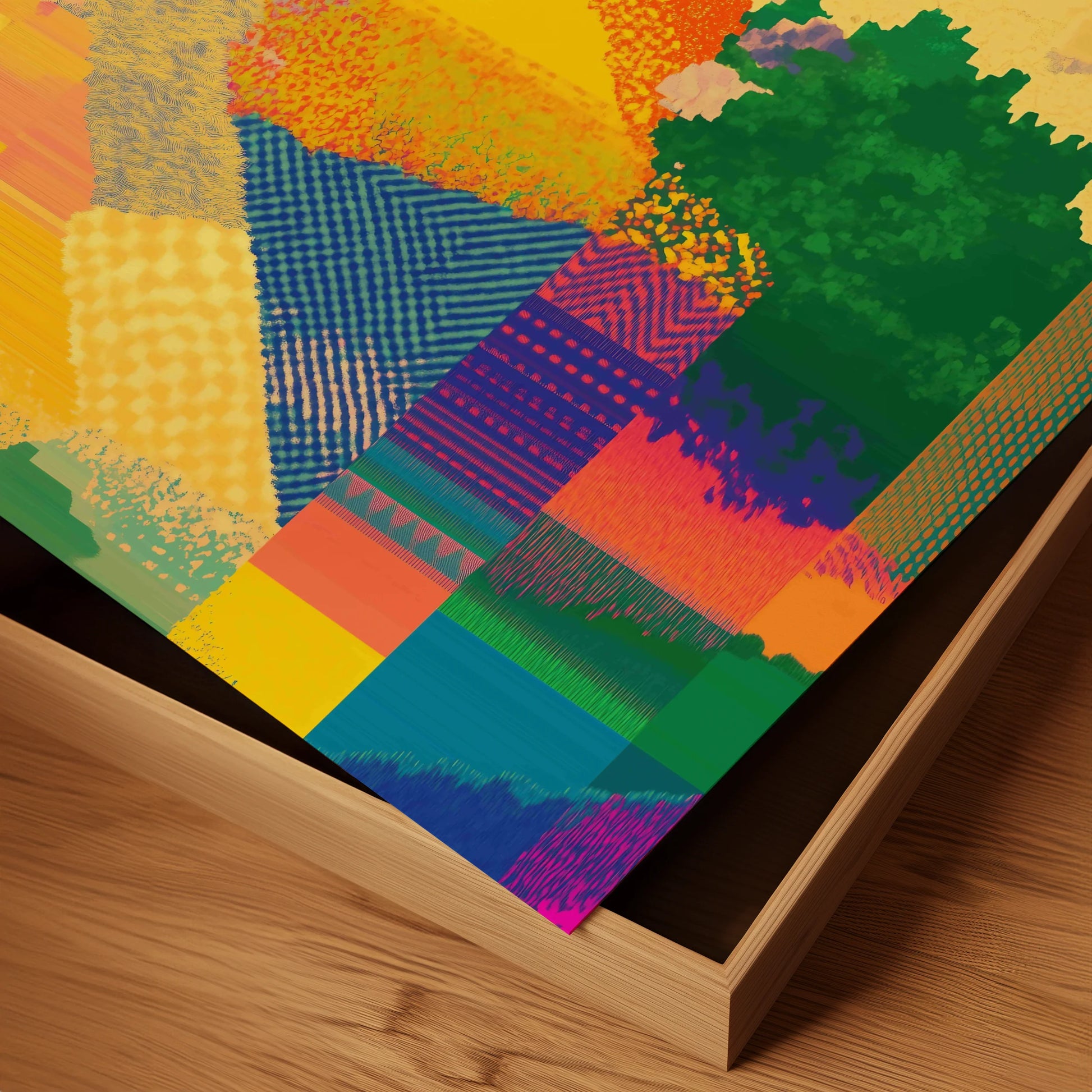 Abstract Landscape Tapestry 1