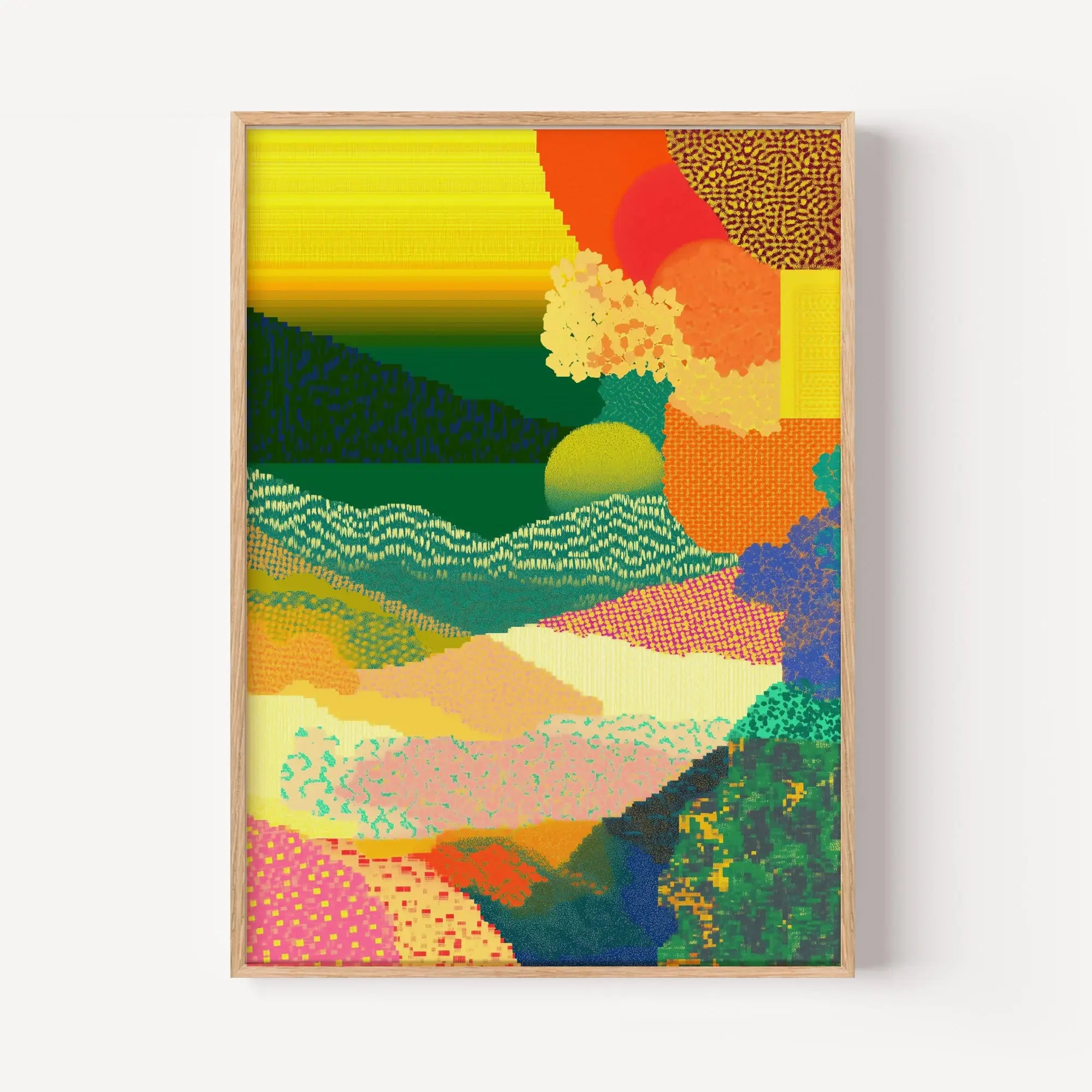 Abstract Landscape Tapestry 3