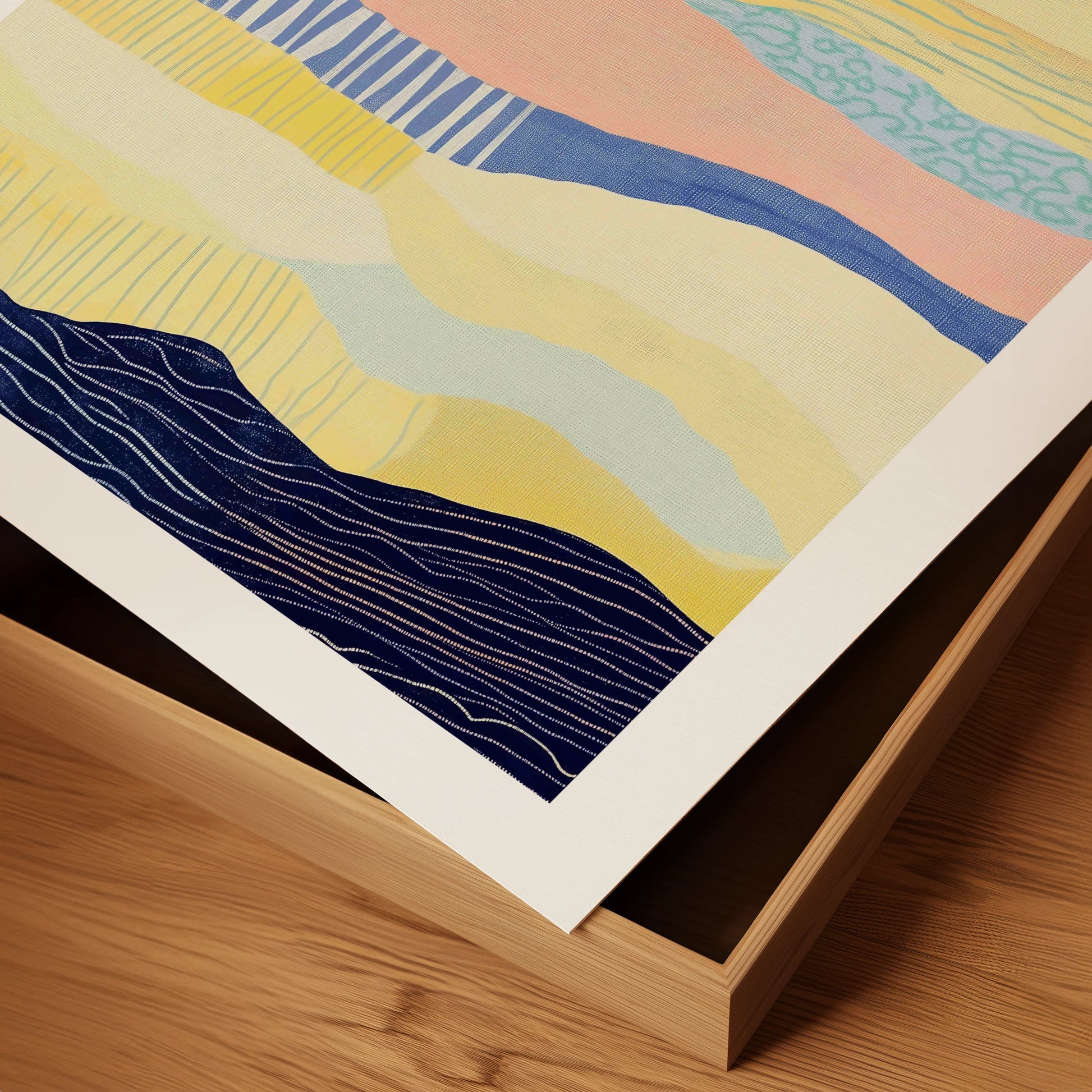 Abstract Stratified Dawn