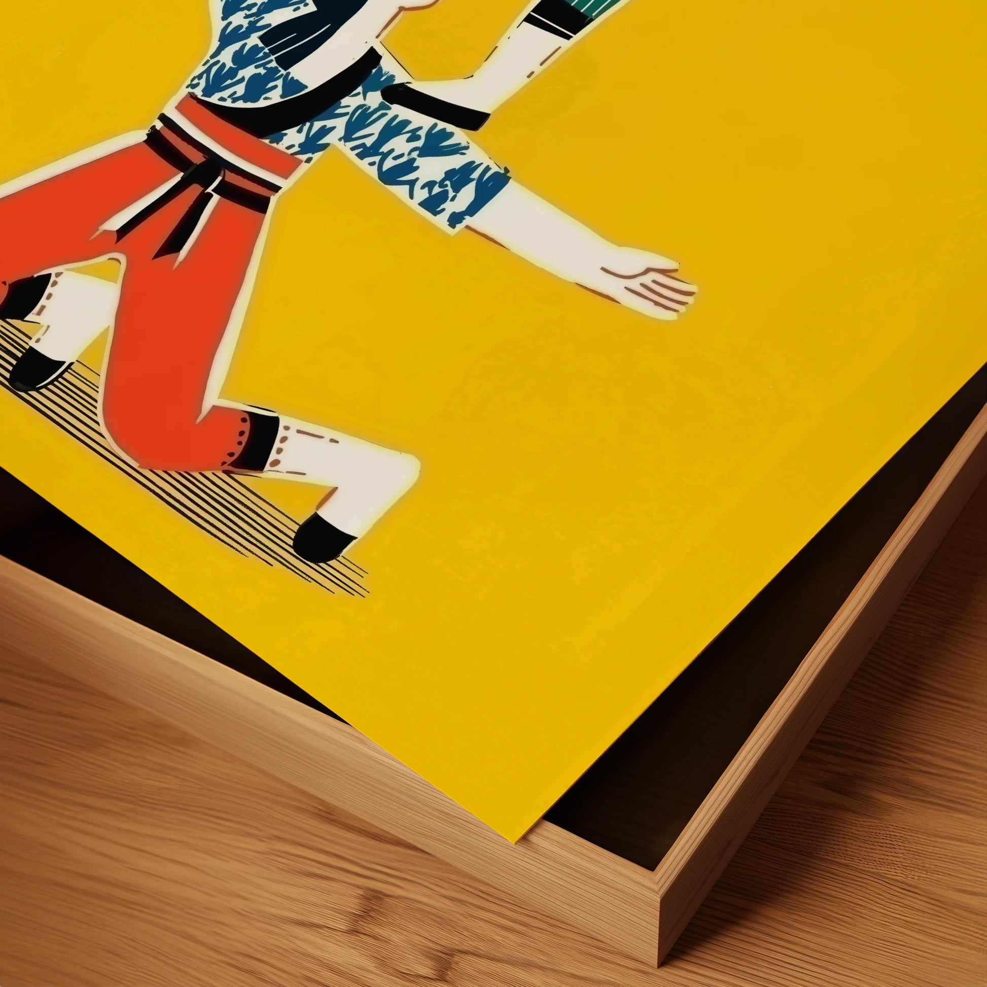 Acrobats on Yellow