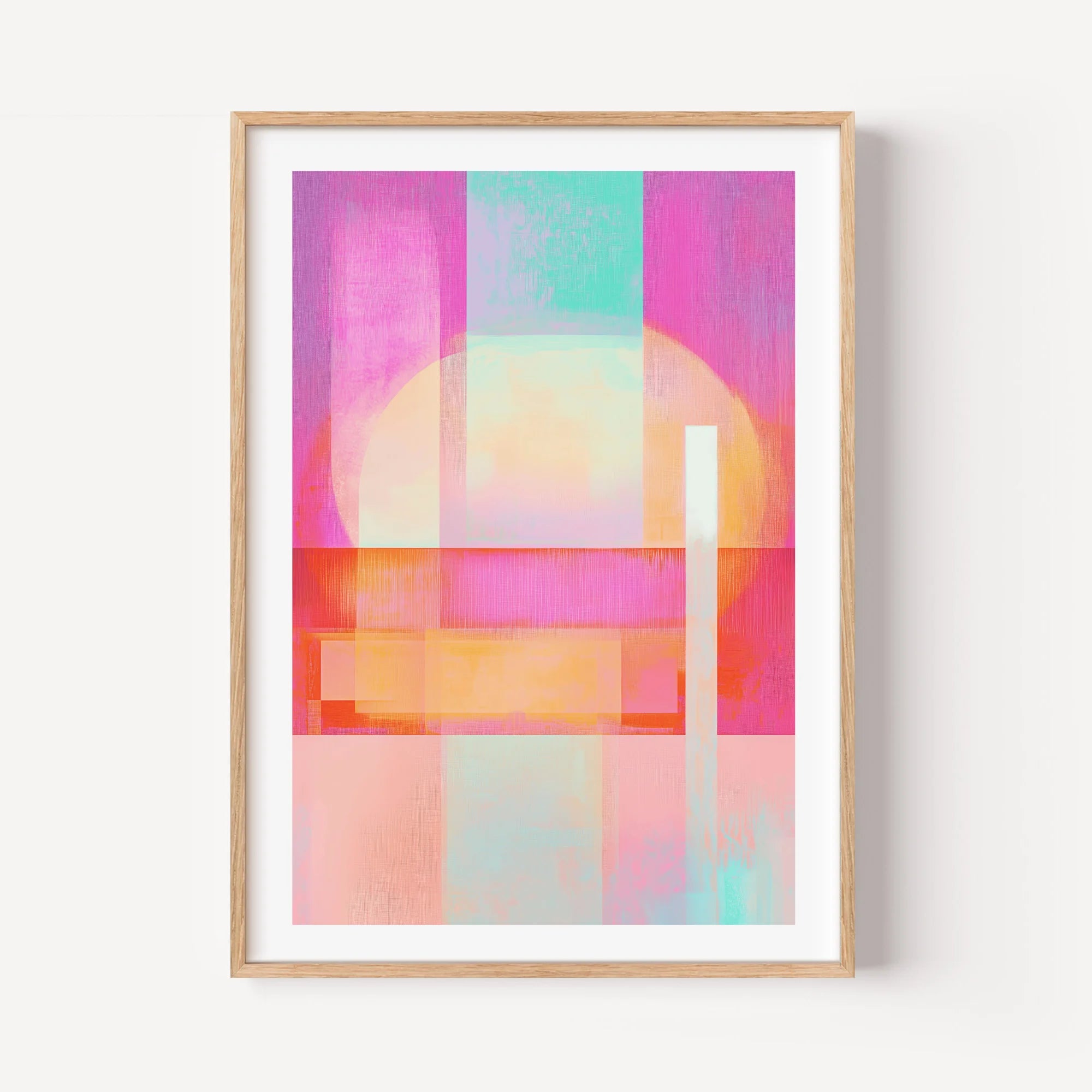 Bifurcated Pastel Starburst