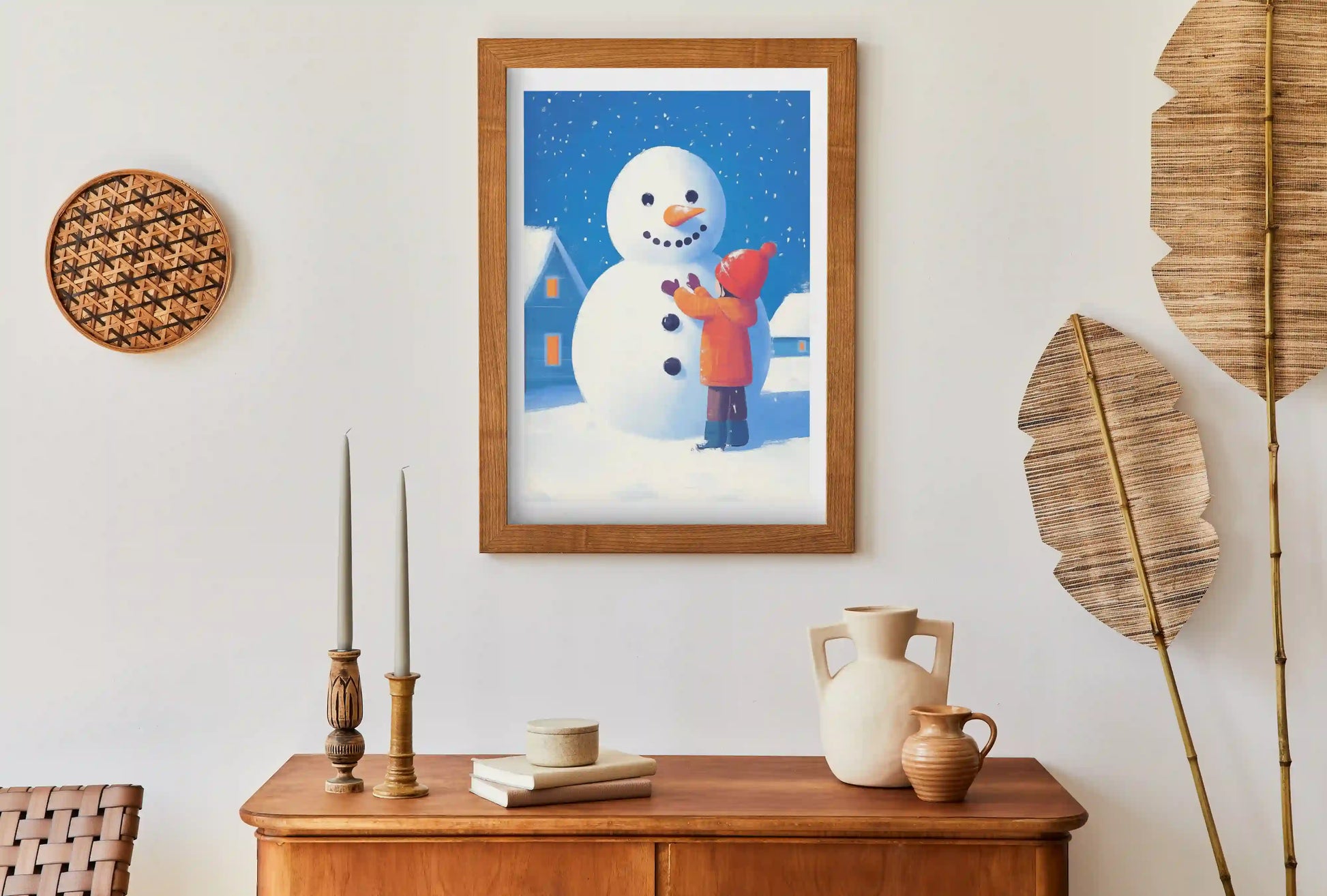 Building My Snowman Friend