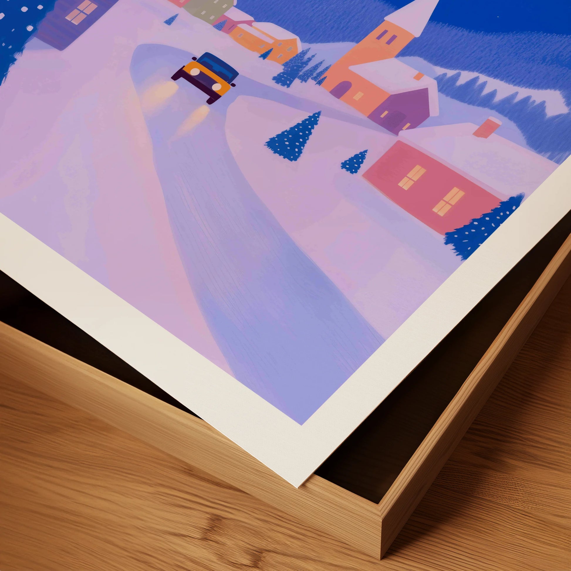 Christmas Drive in Finland