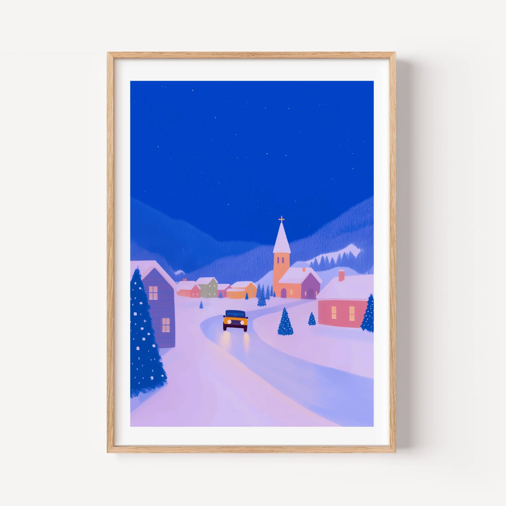 Christmas Drive in Finland