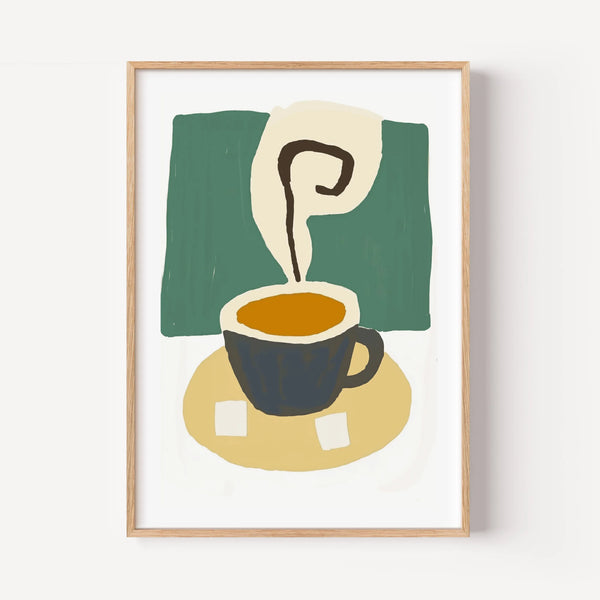 Coffee Swirls and Sugar Cubes
