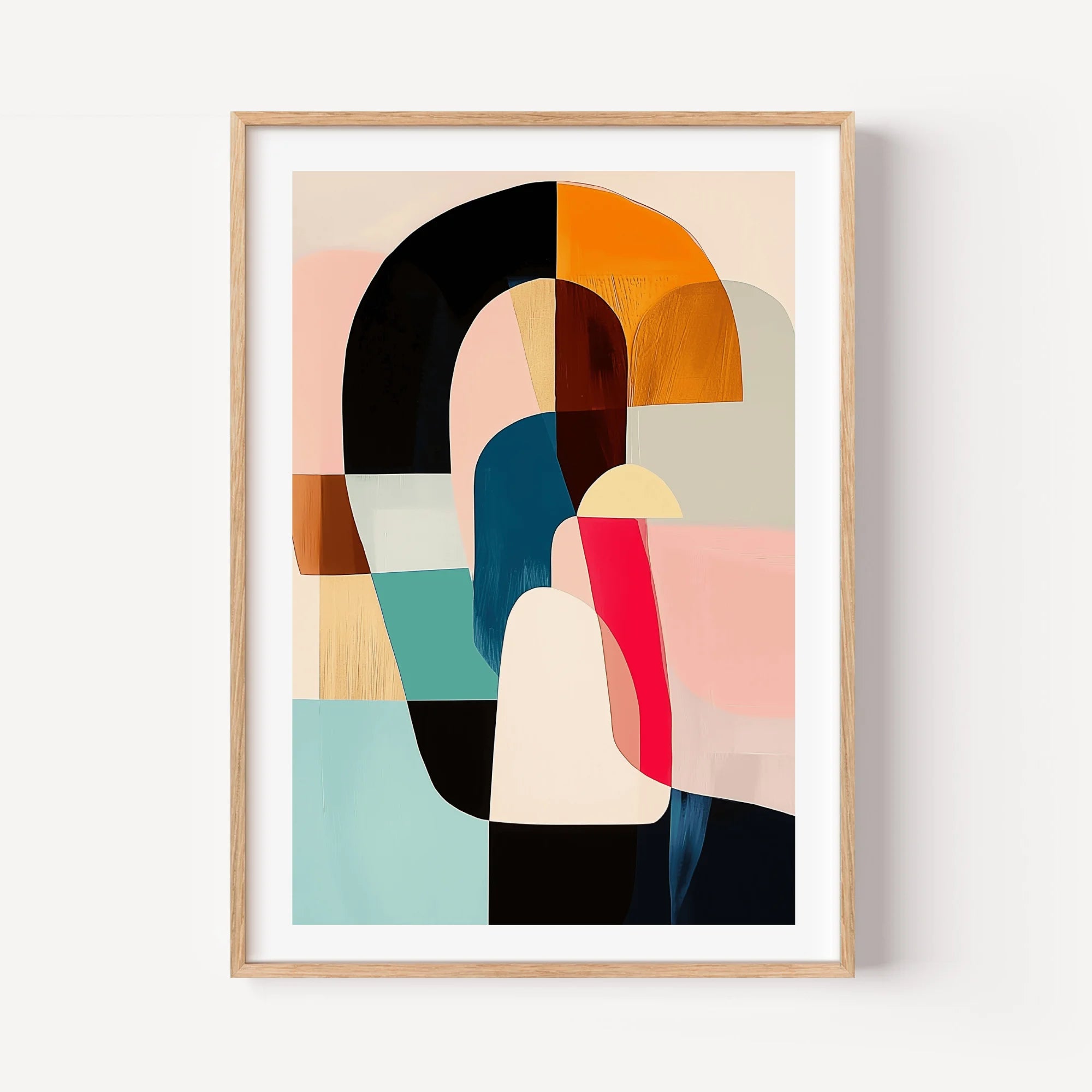 Curved Path of Color
