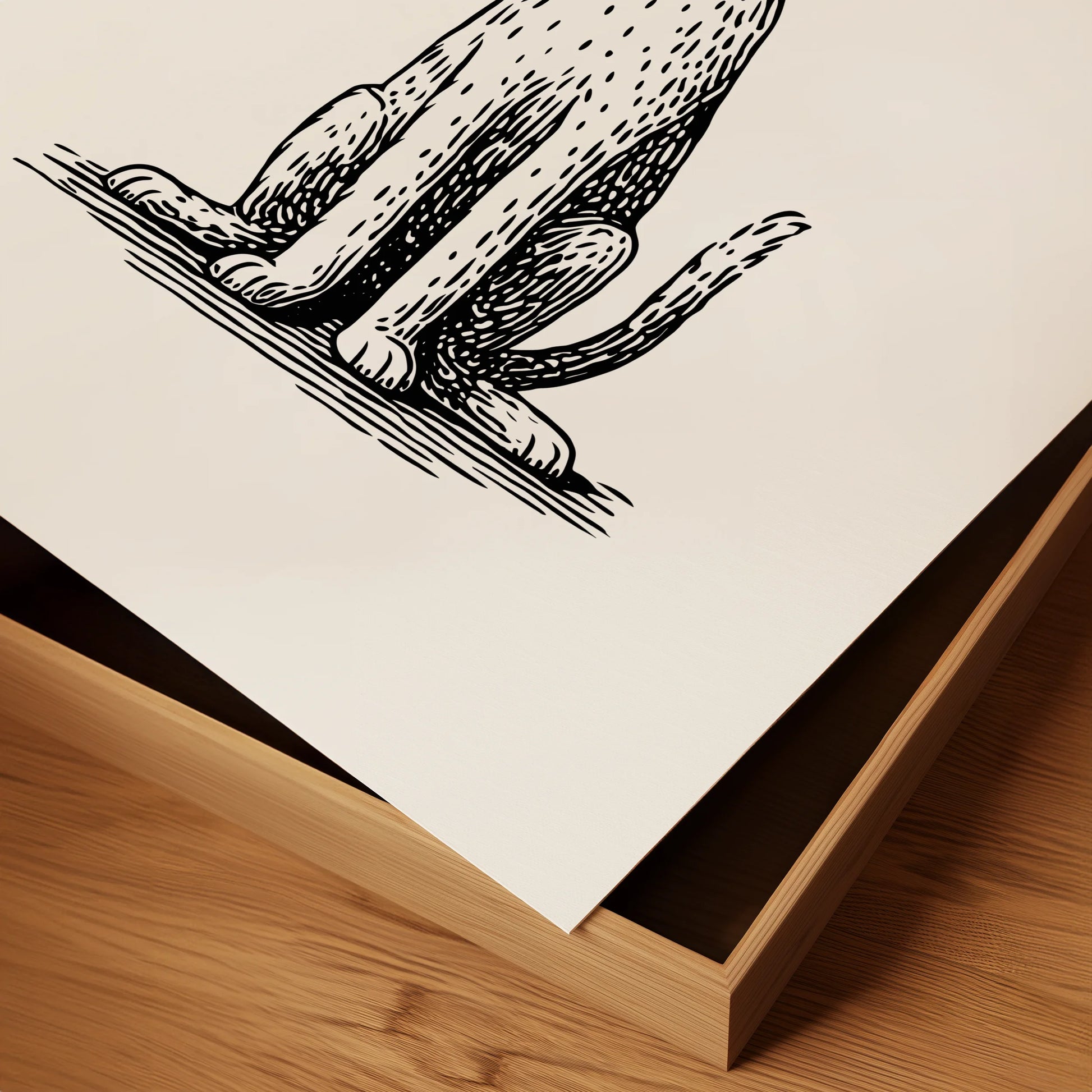 Dapper Dog Ink Portrait