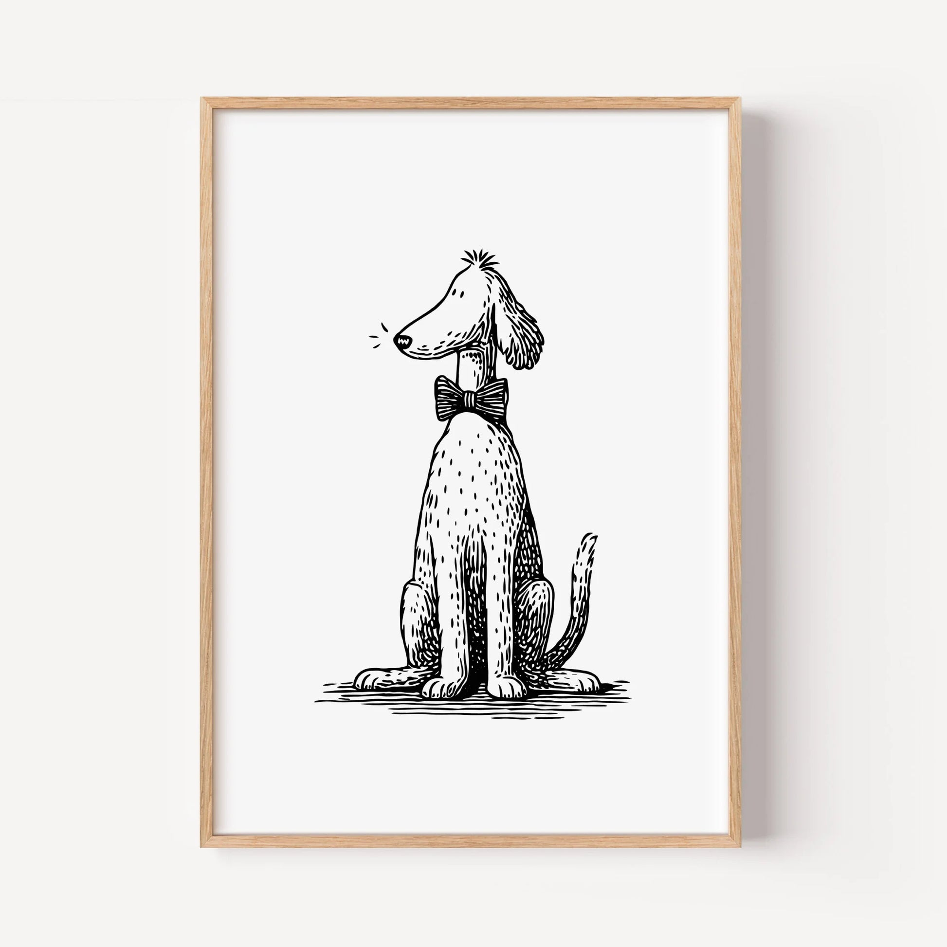 Dapper Dog Ink Portrait