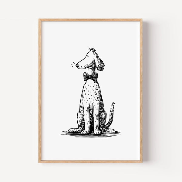Dapper Dog Ink Portrait