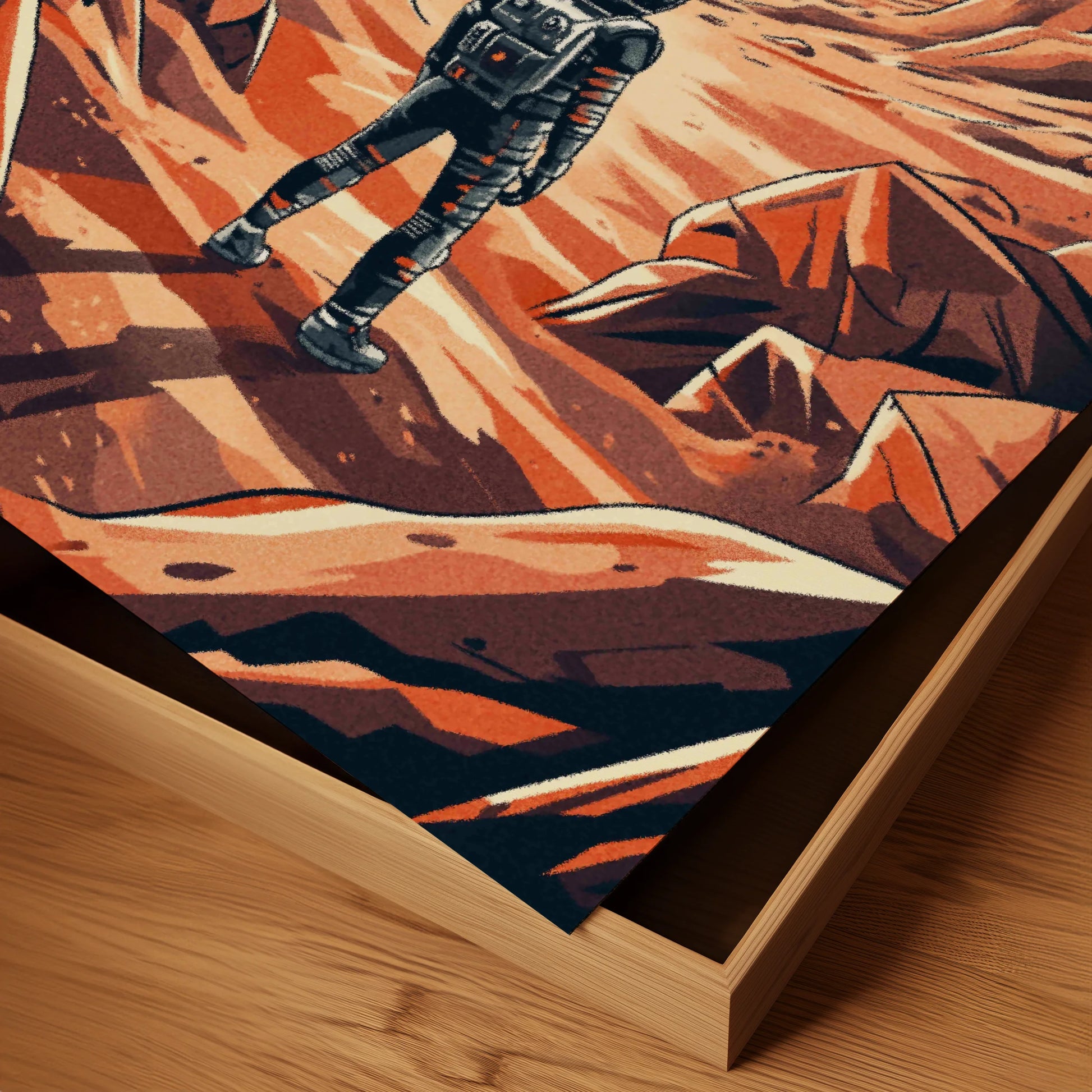 First Steps on Martian Ground