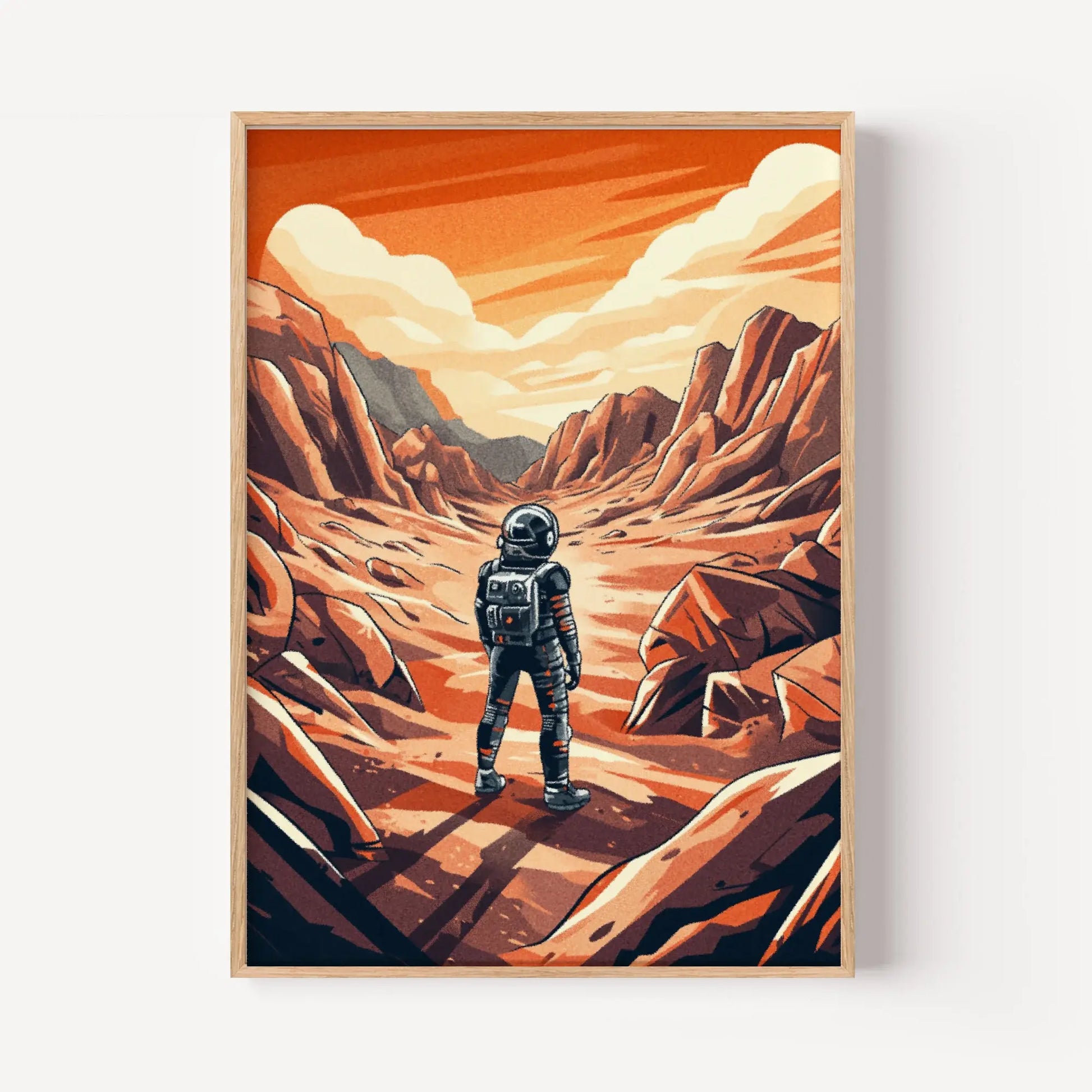 First Steps on Martian Ground