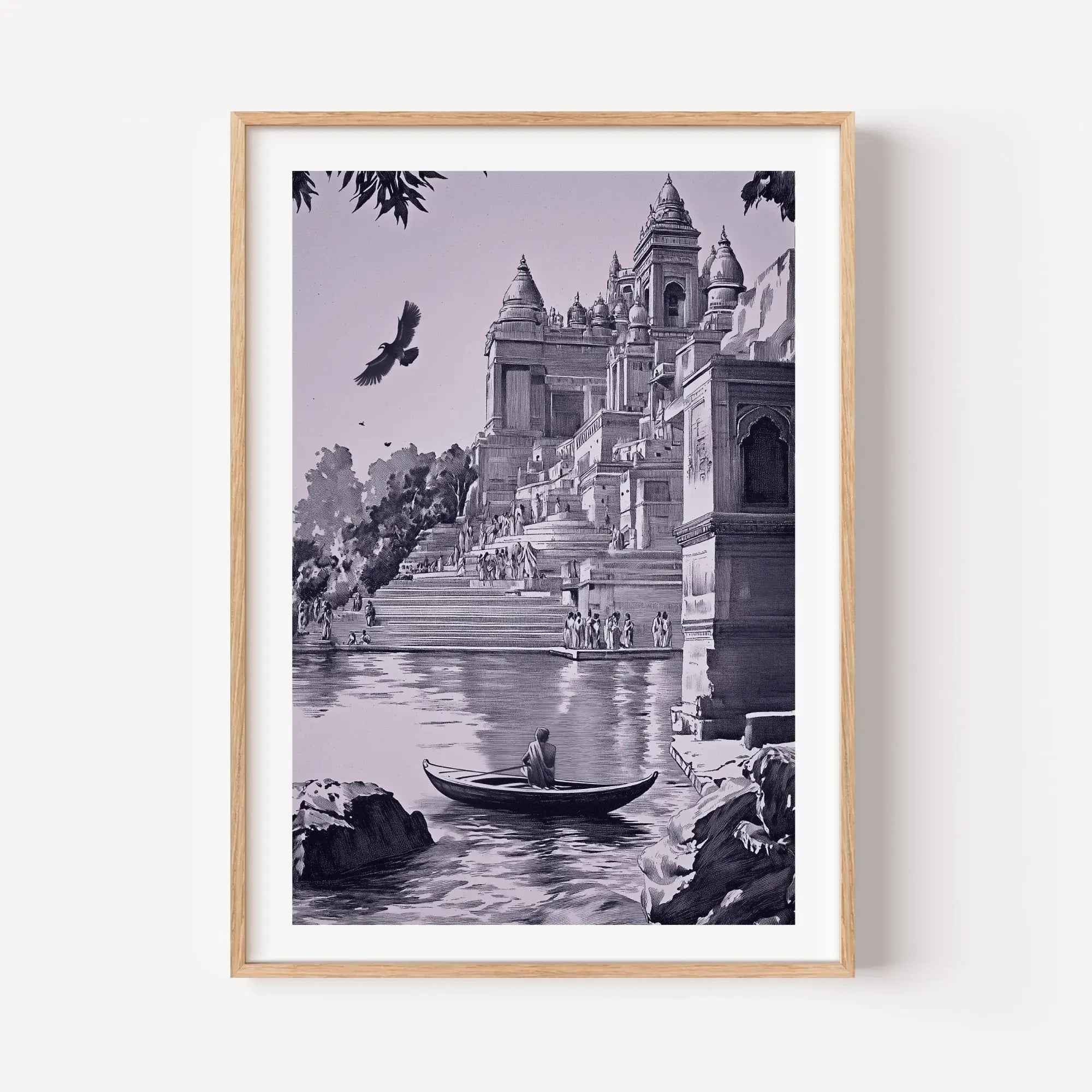 Ganges Temple Reflection 1