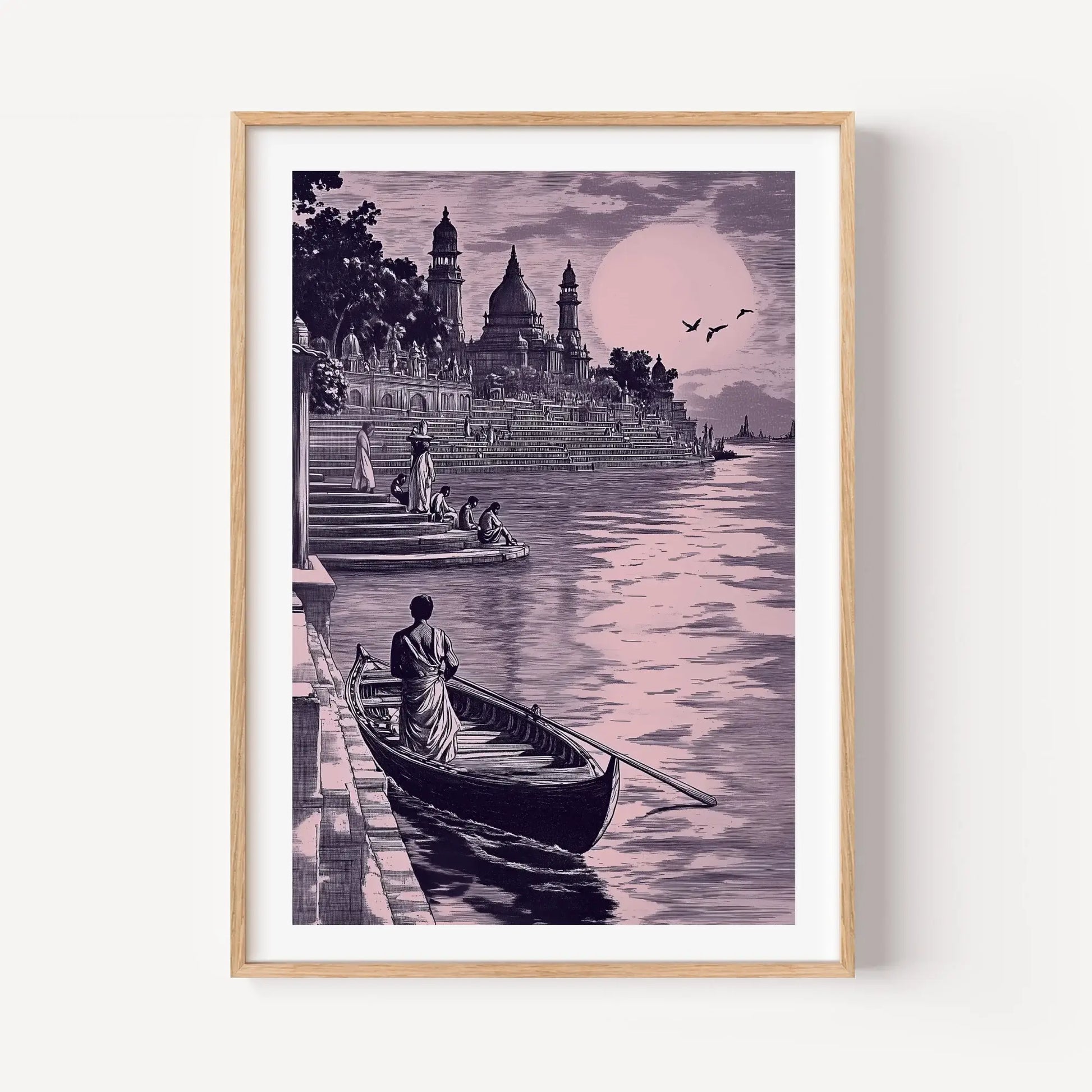 Ganges Temple Reflection 2