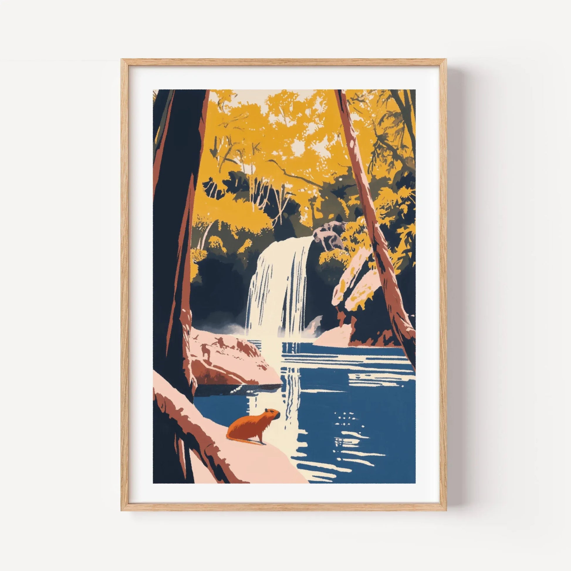 Golden Canopy Cascade