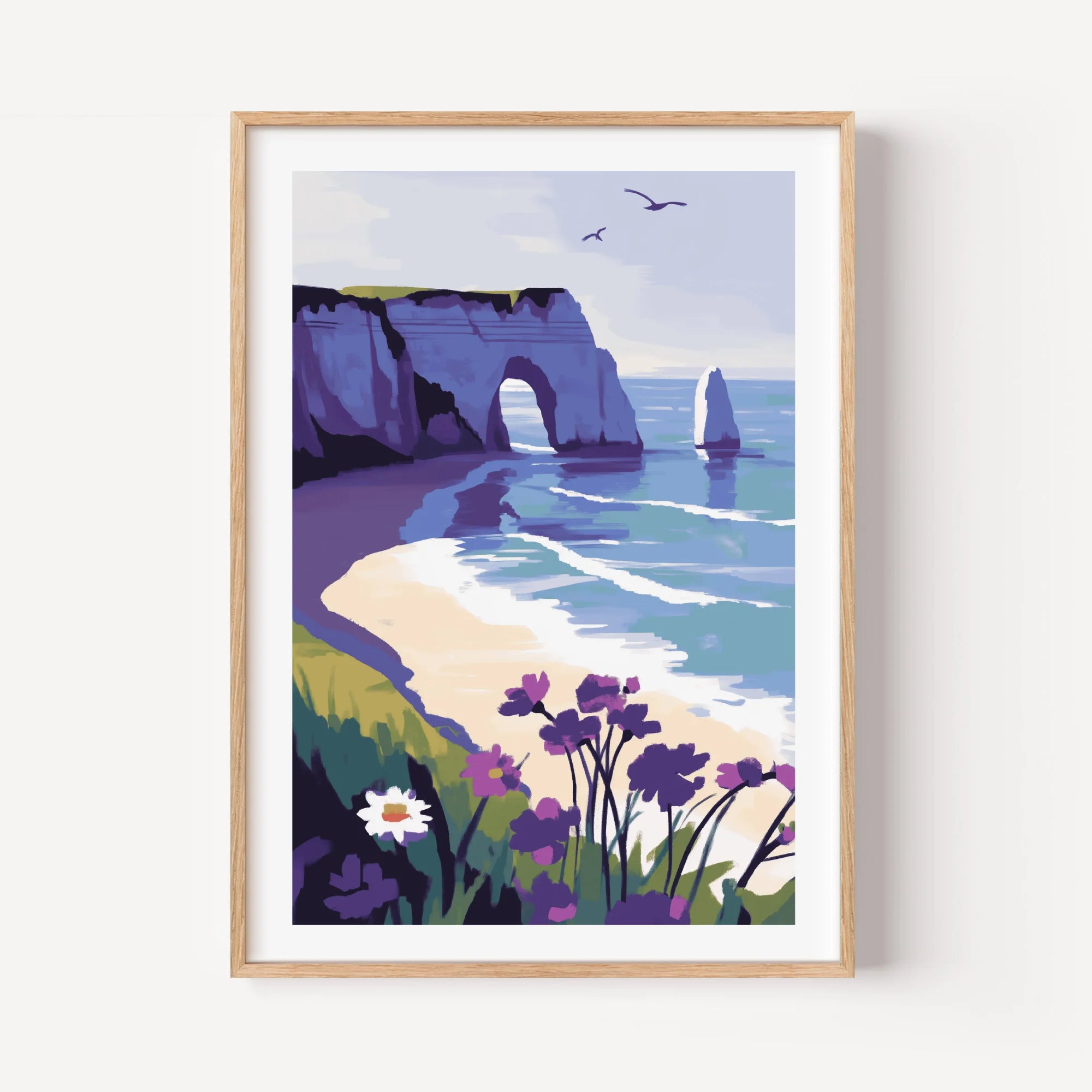 High Cliffs and Soft Sand