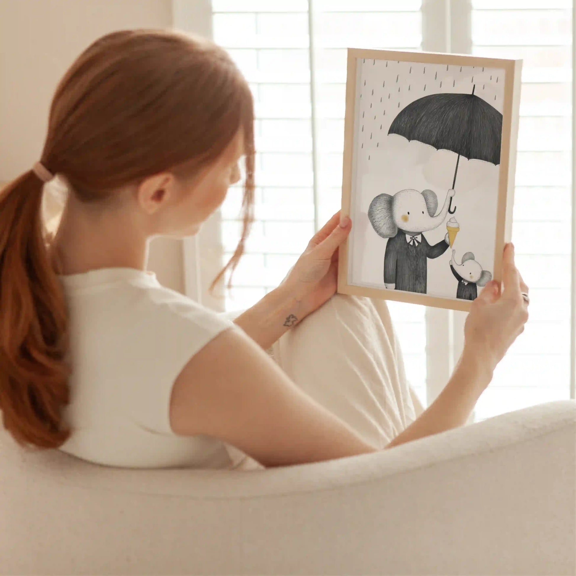 Ice Cream Under Rain