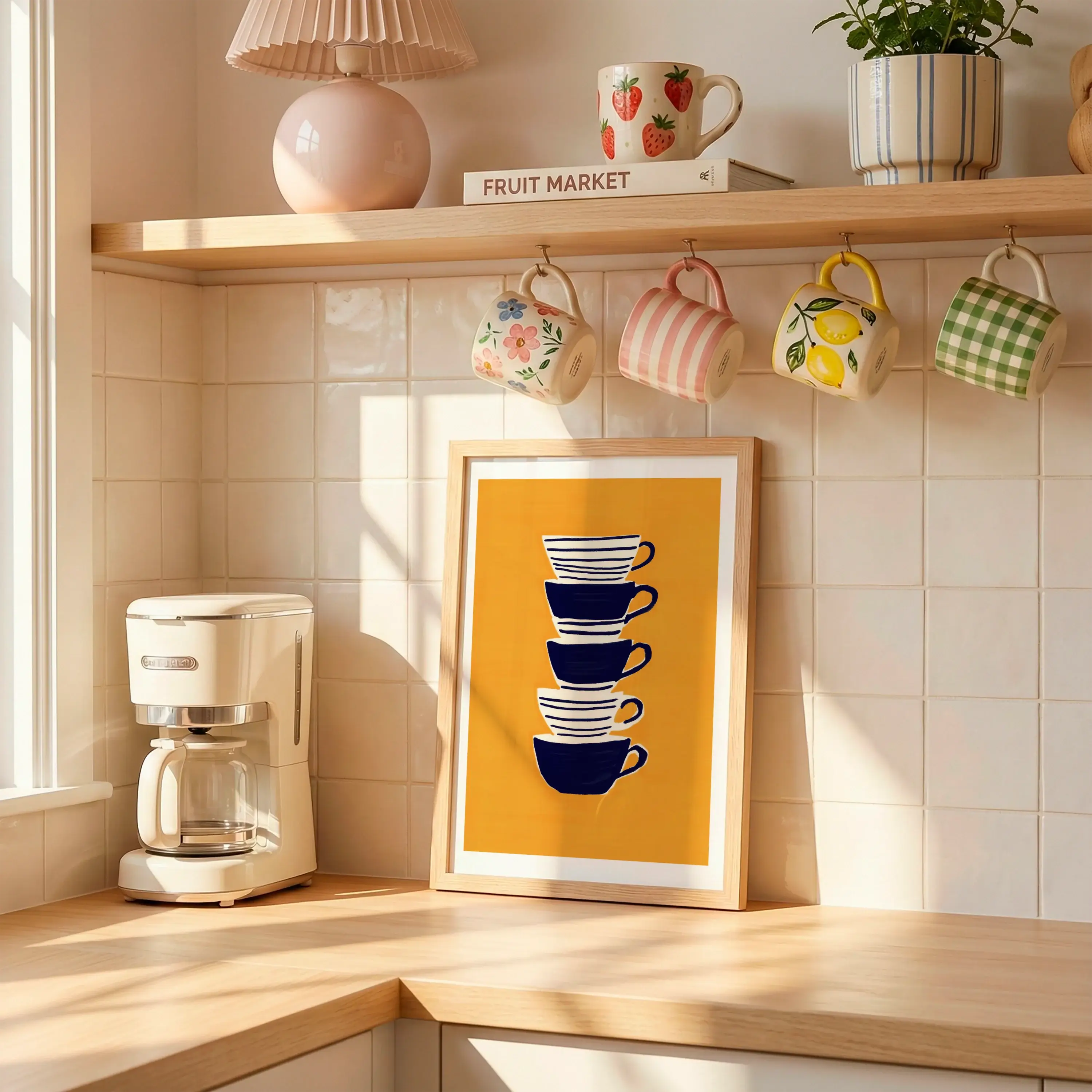 Indigo Tea Cup Totem