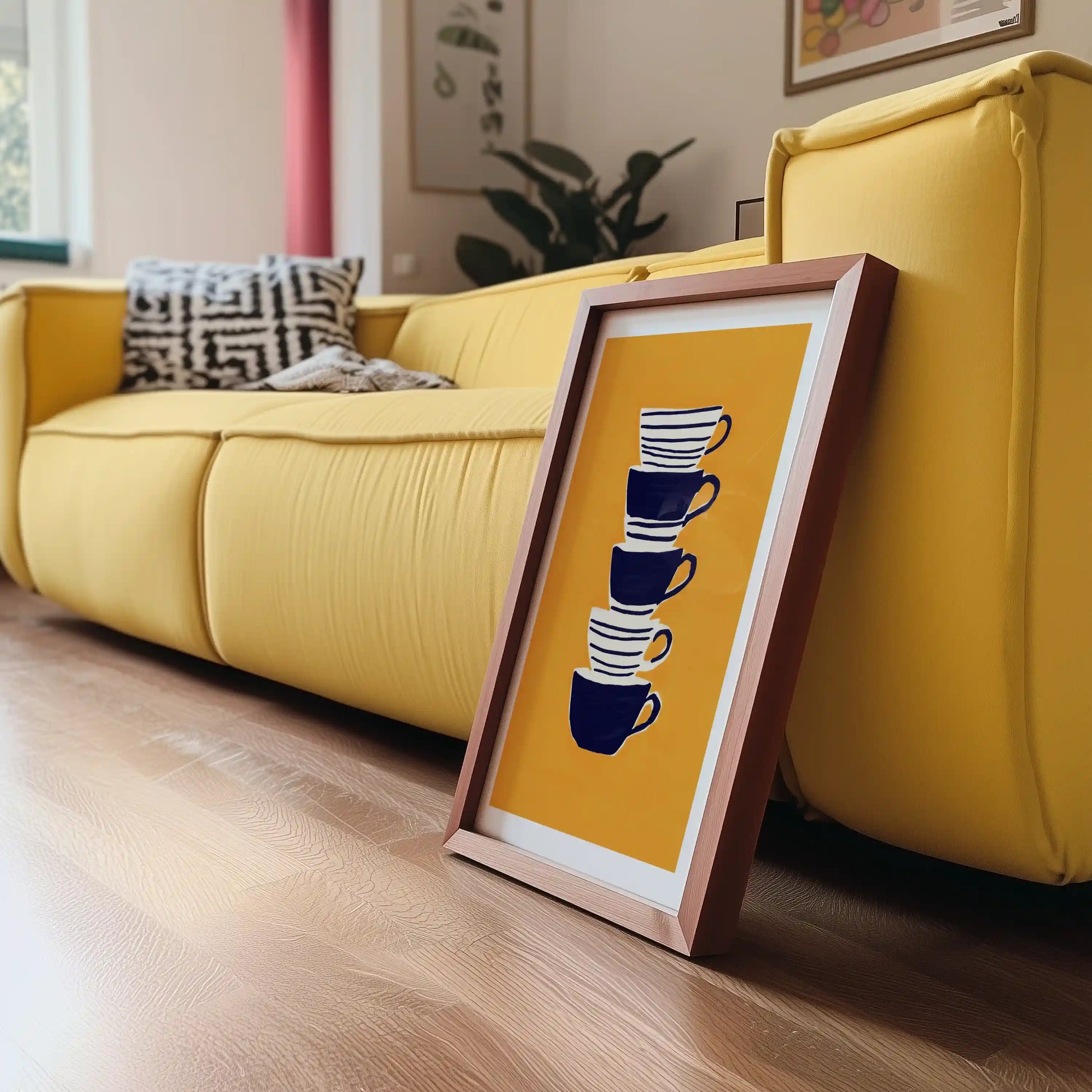 Indigo Tea Cup Totem