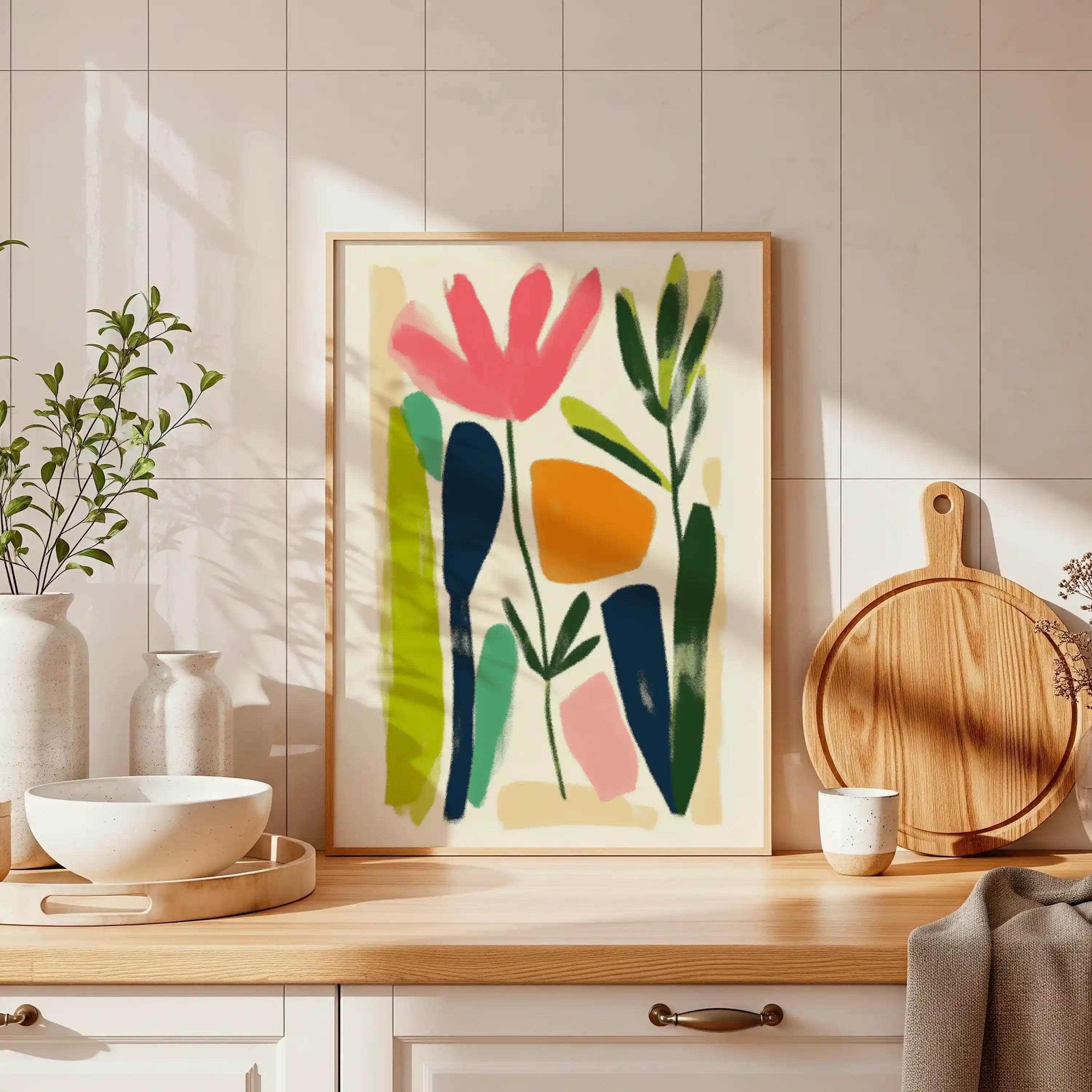 Joyful Garden Lithograph