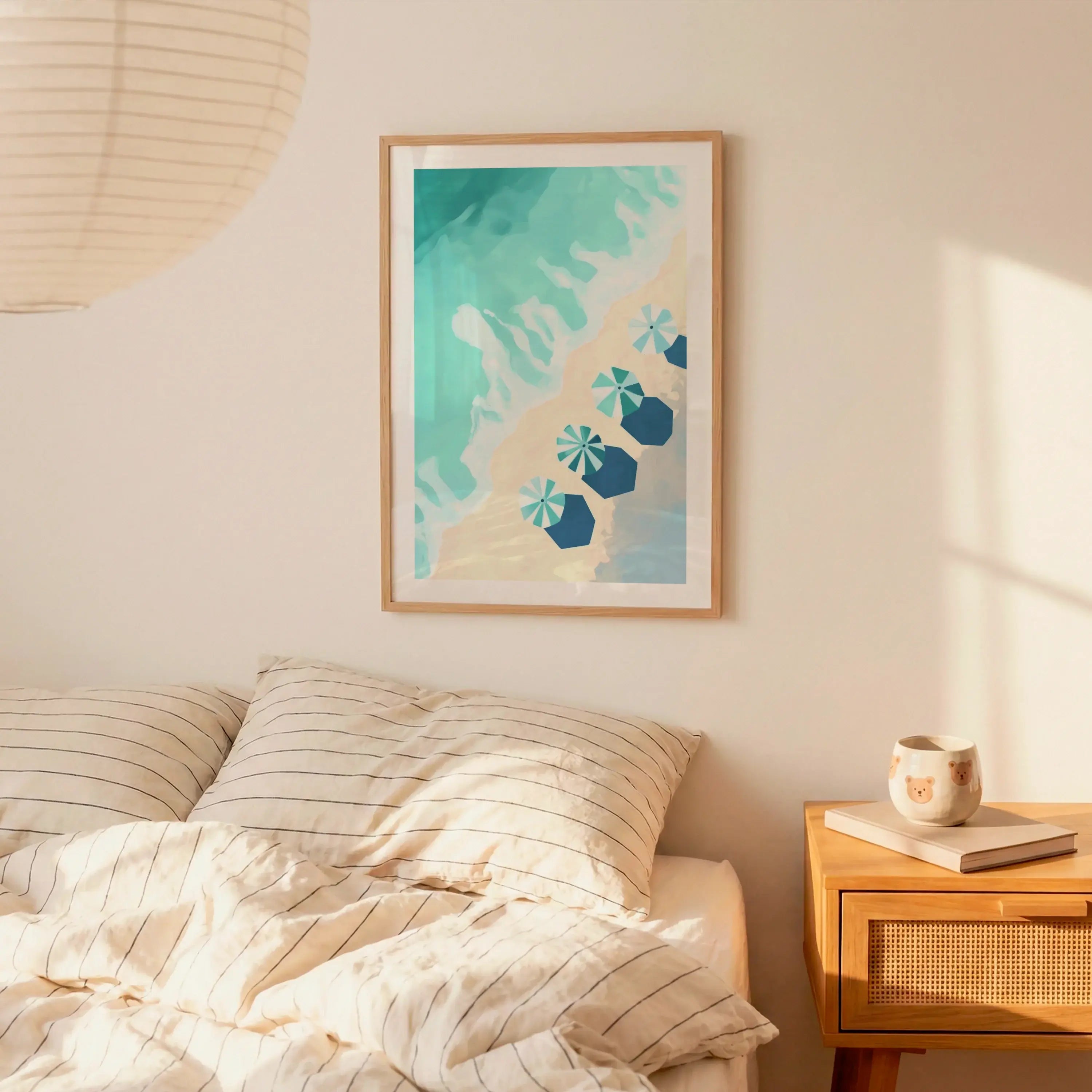 Minimalist Beach Serenity 1