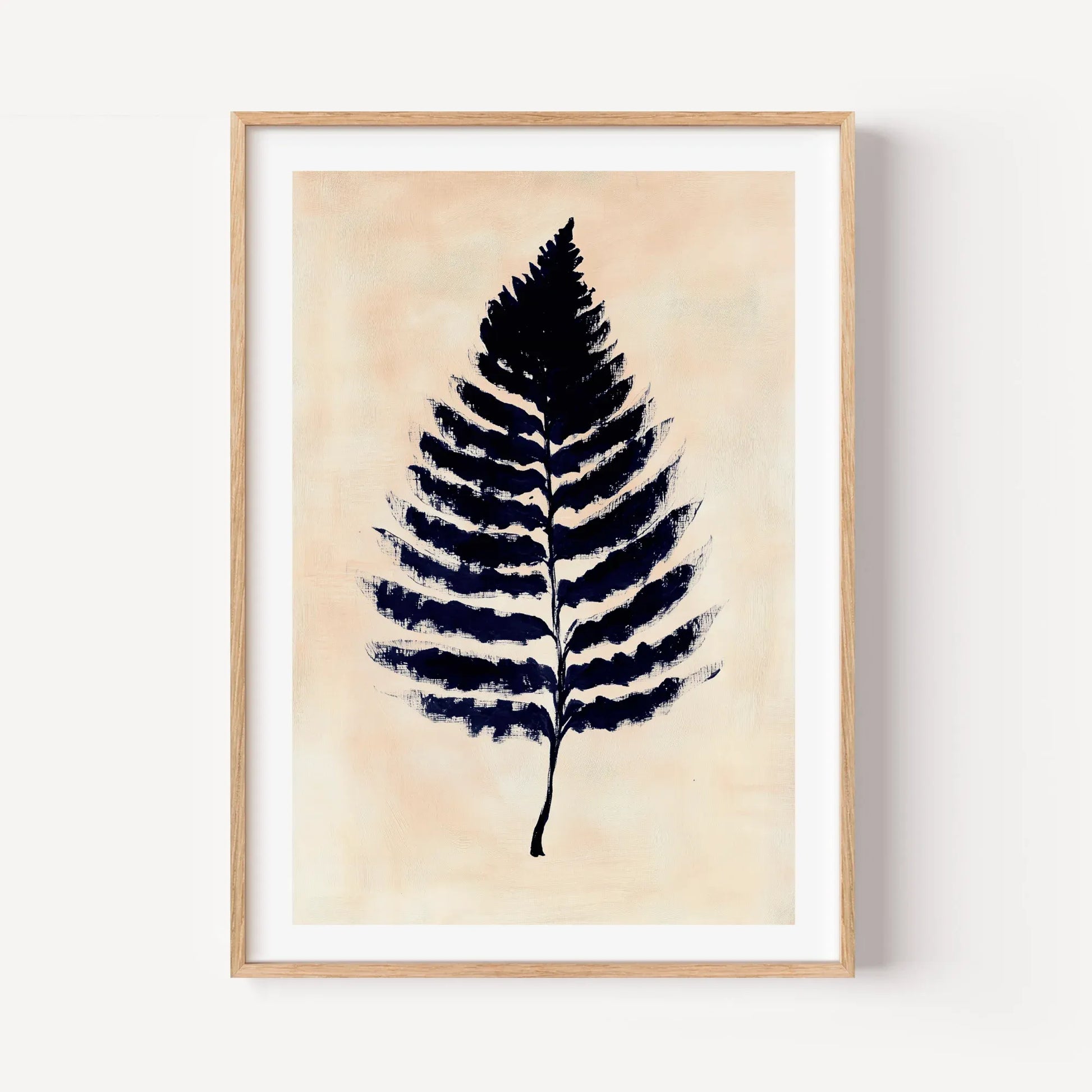 Minimalist Botanical Fern