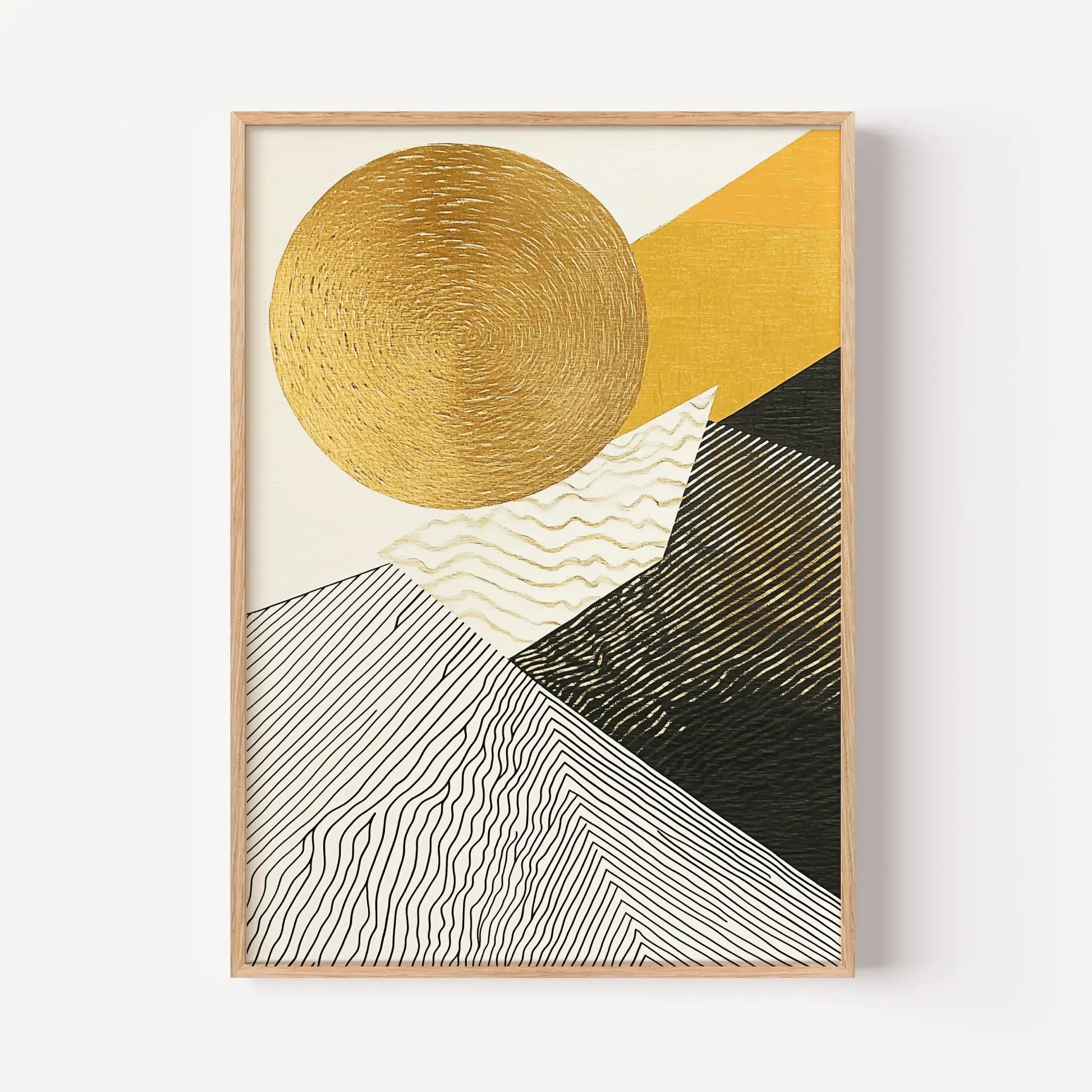 Minimalist Gold Impact