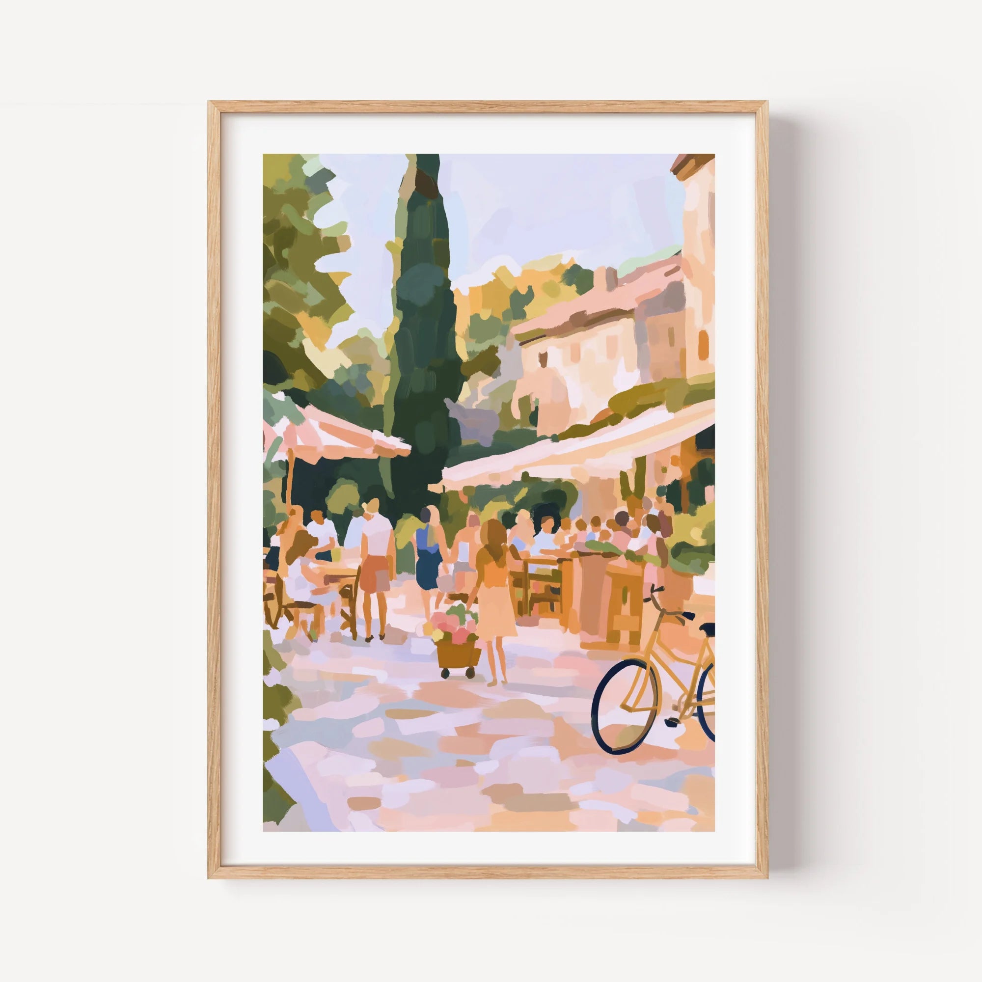 Morning at the Village Café
