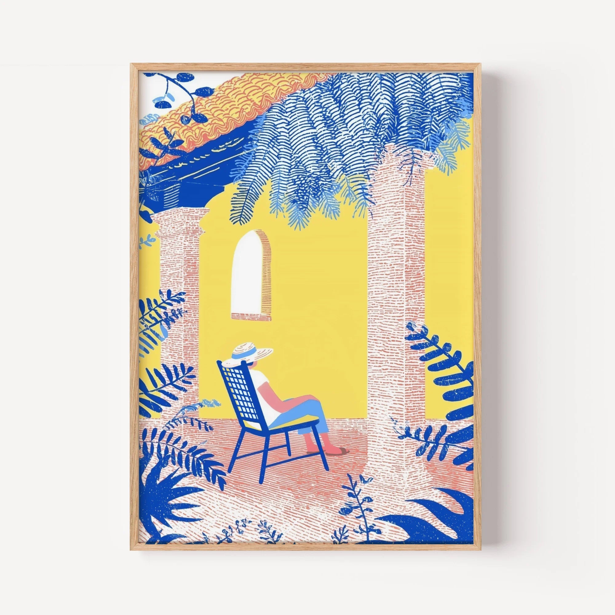 Nap Under the Blue Ferns