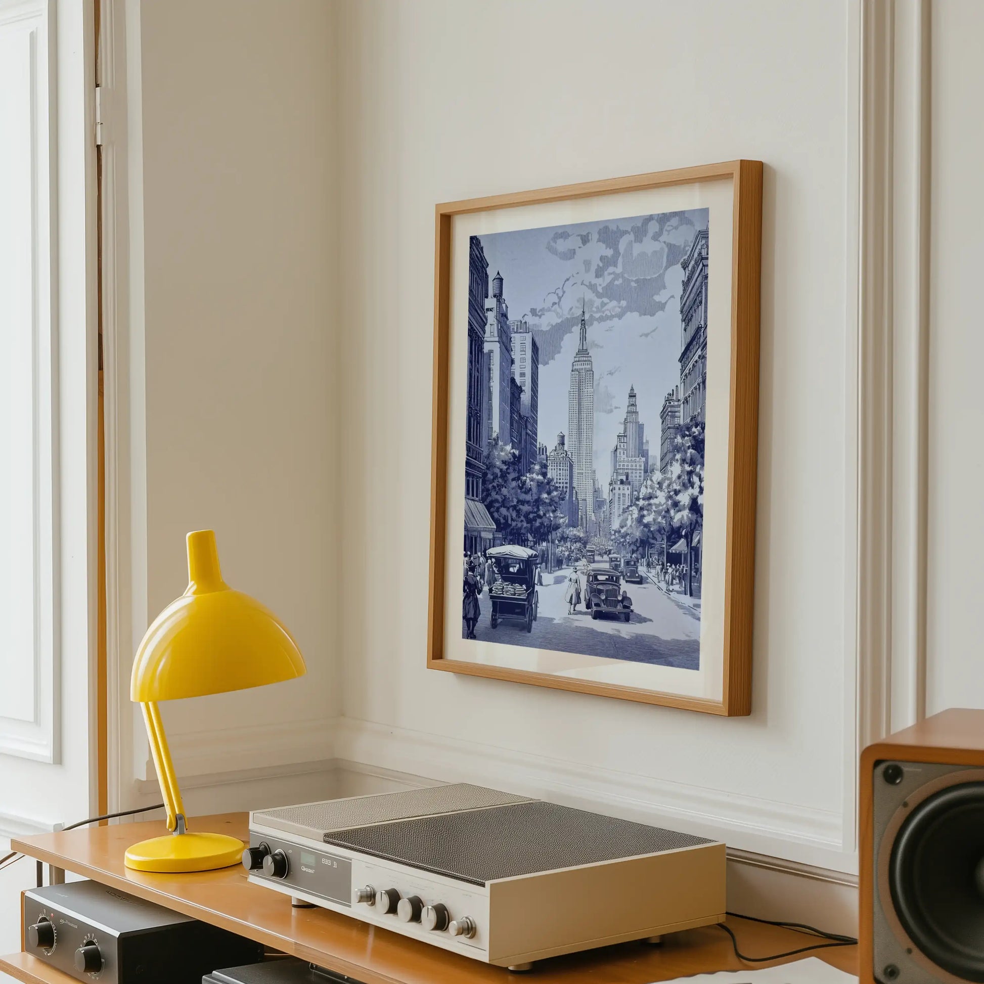 New York Vintage Skyline