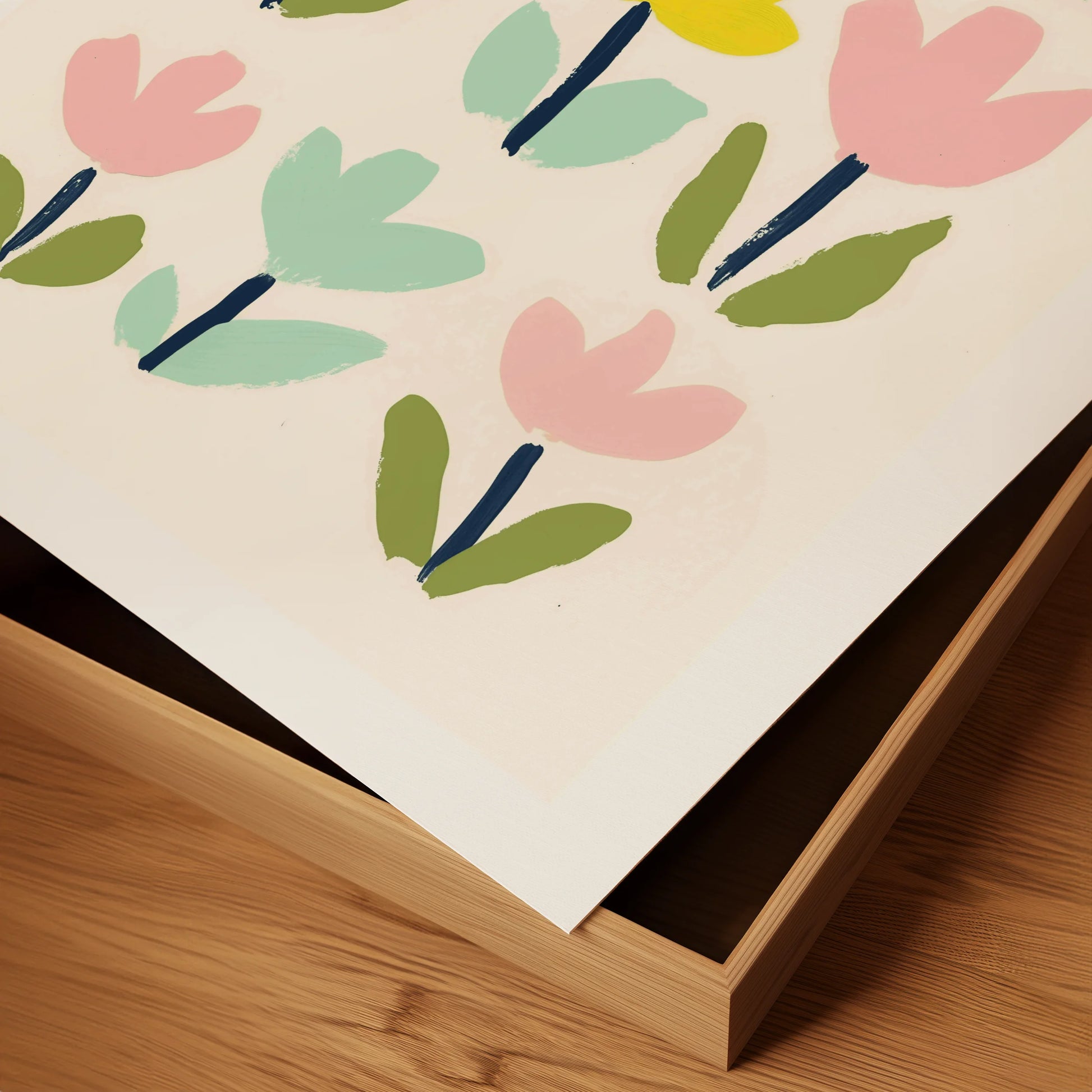 Pastel Blossom Grid