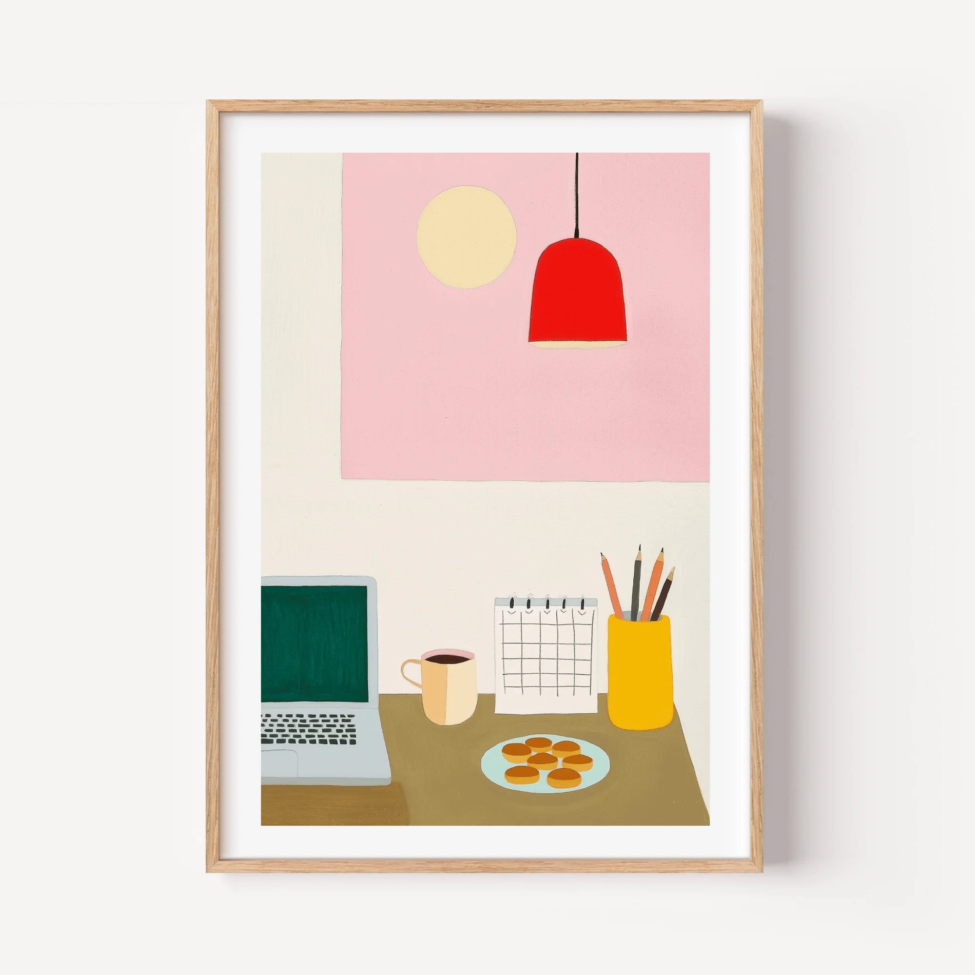 Pastel Workspace Serenity