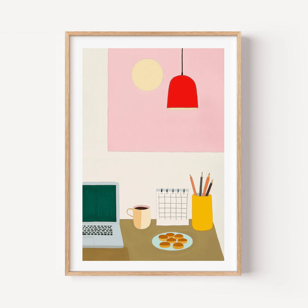 Pastel Workspace Serenity