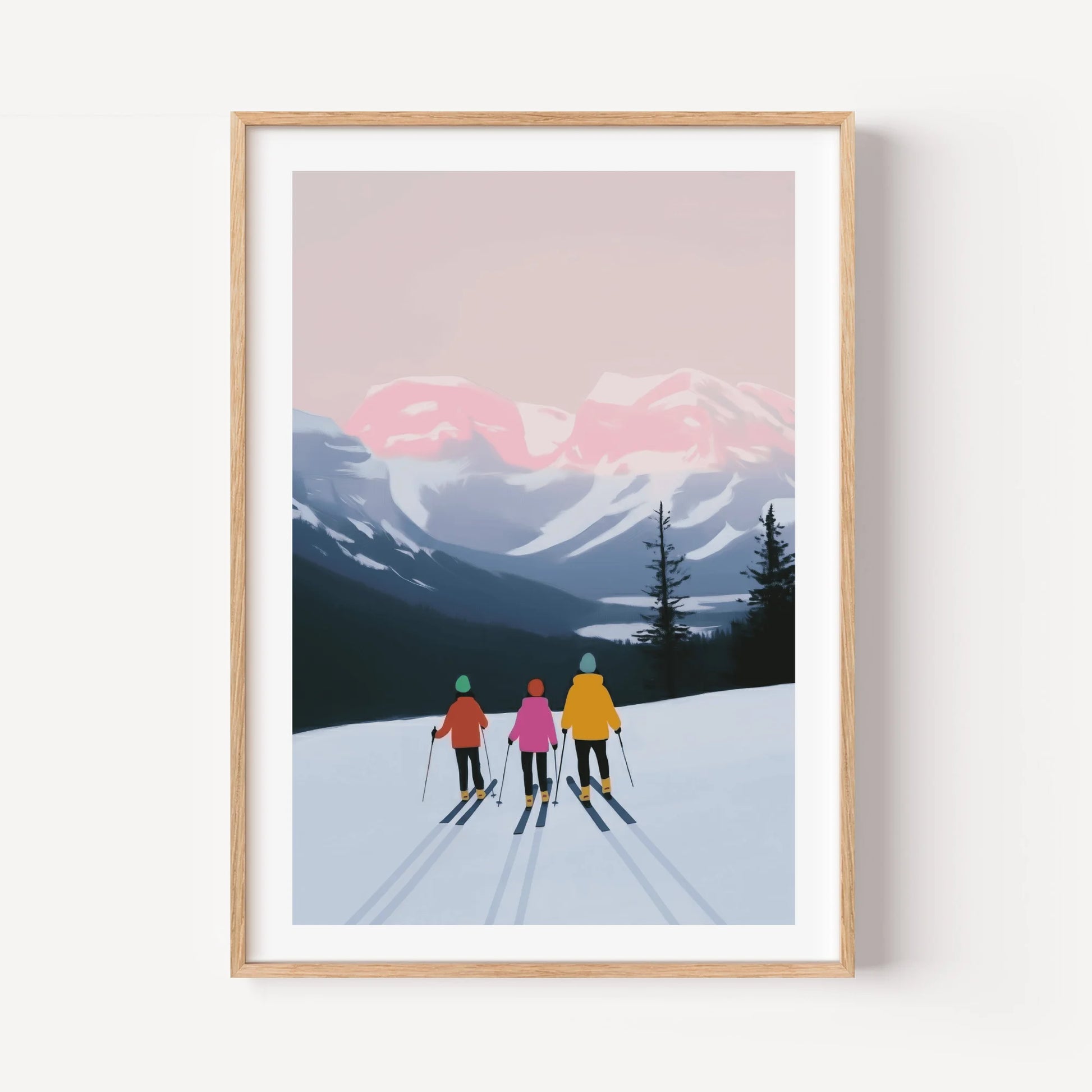 Pink Peak Summit Hikers