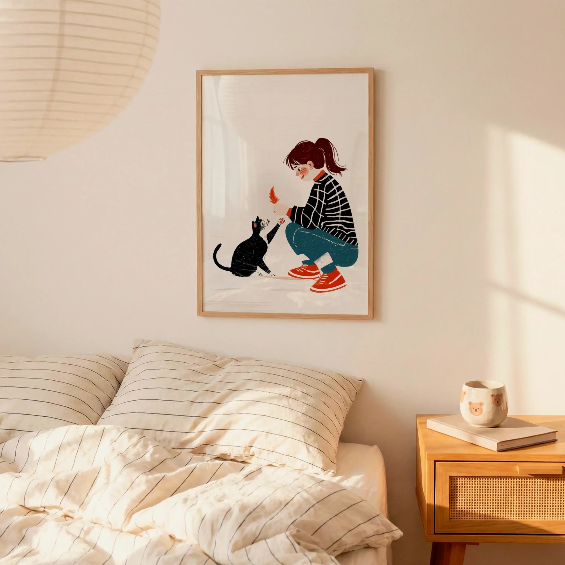 Playtime with a Furry Friend
