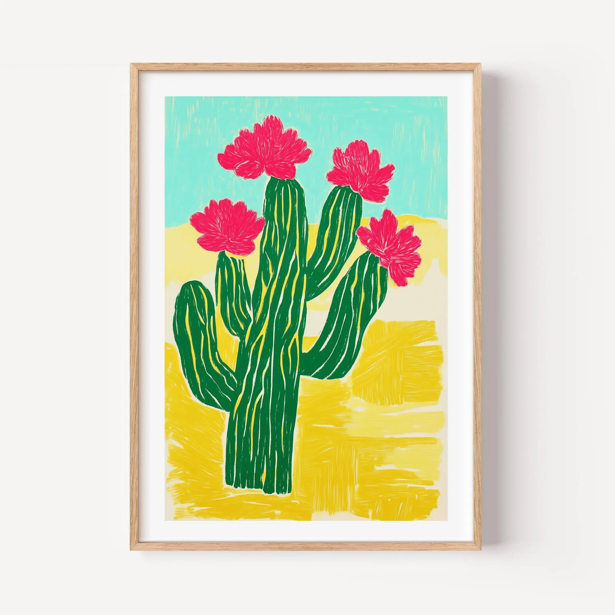 Saguaro in Bloom
