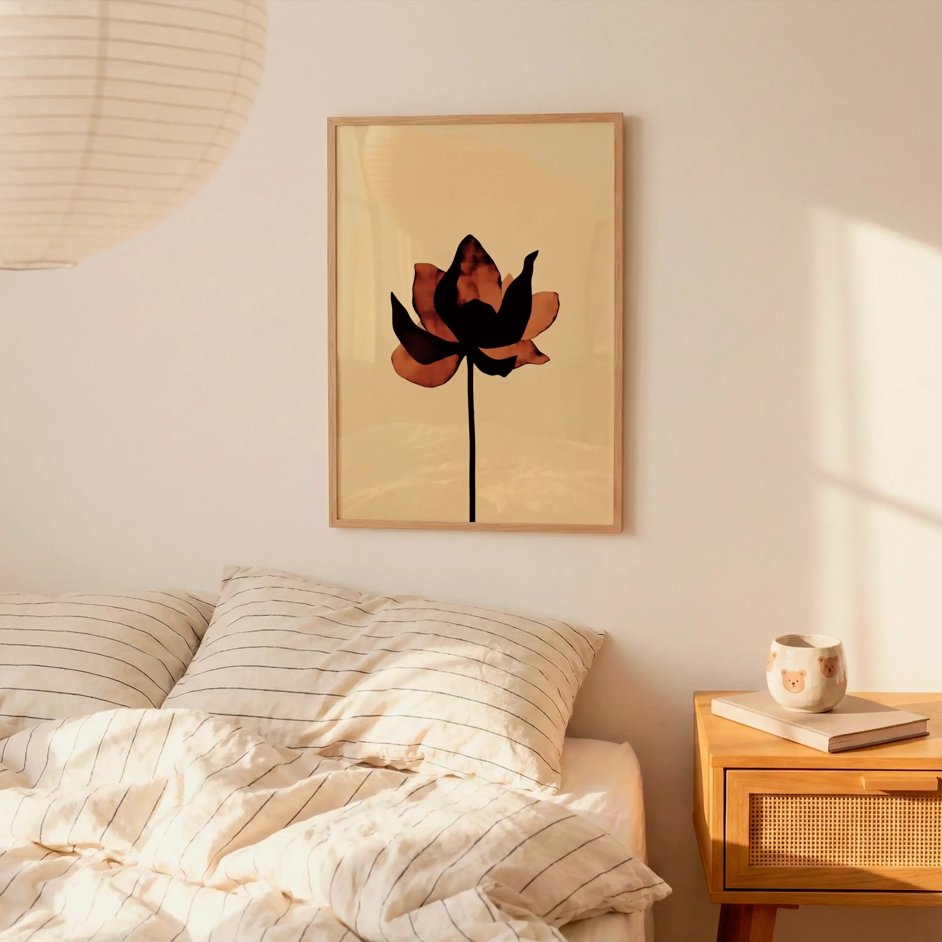 Shadowed Petals in Bloom