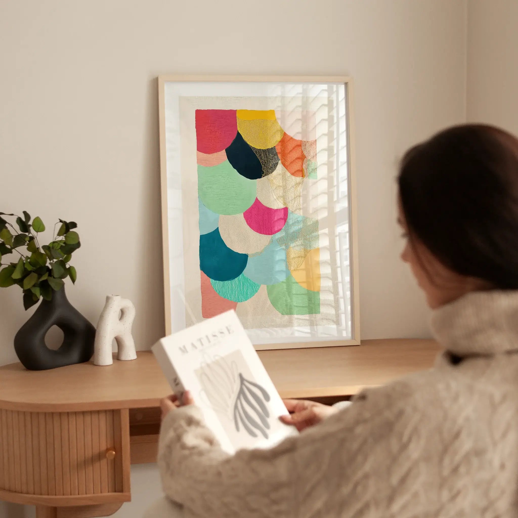 Stacked Pastel Circles