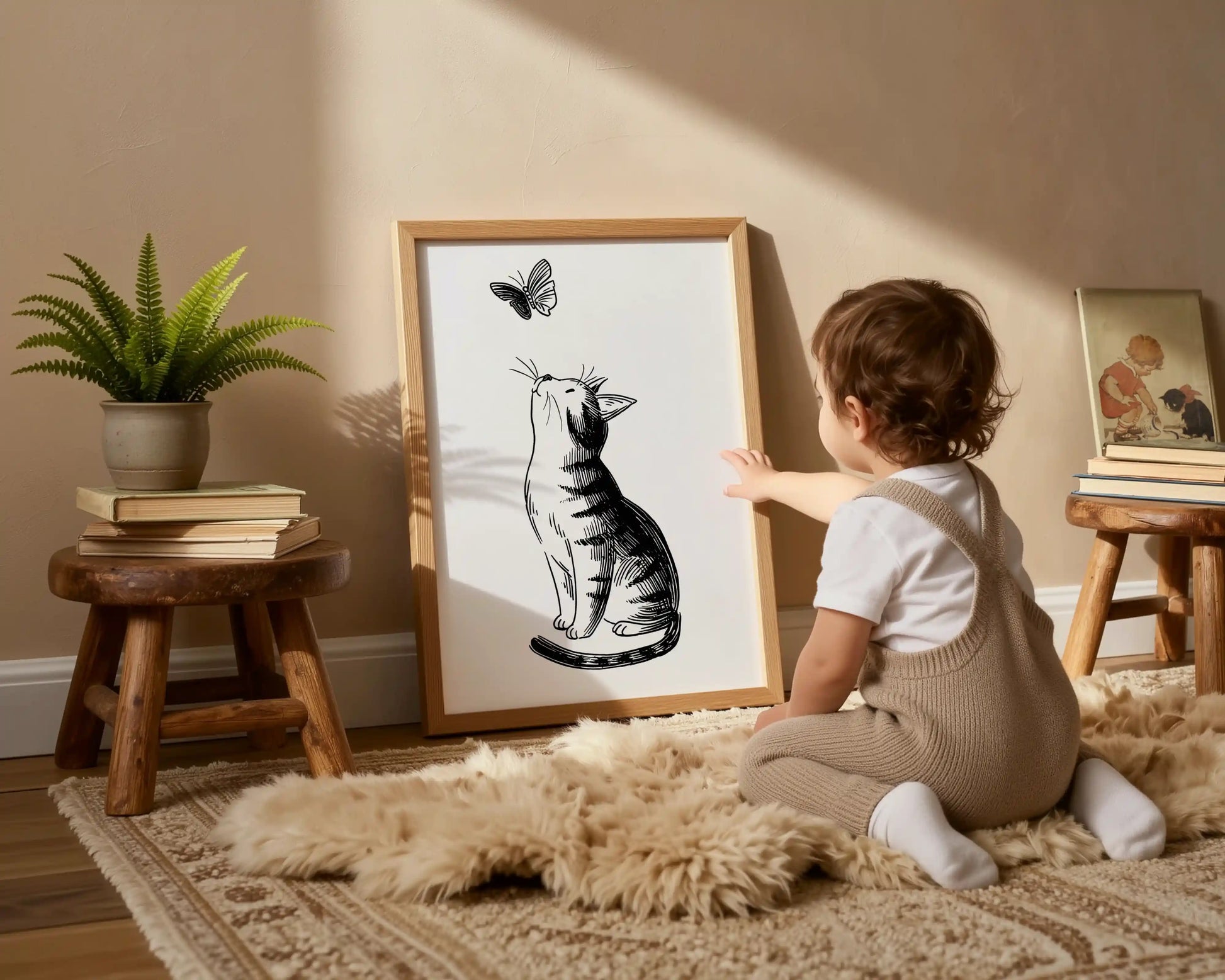 The Cat and the Butterfly