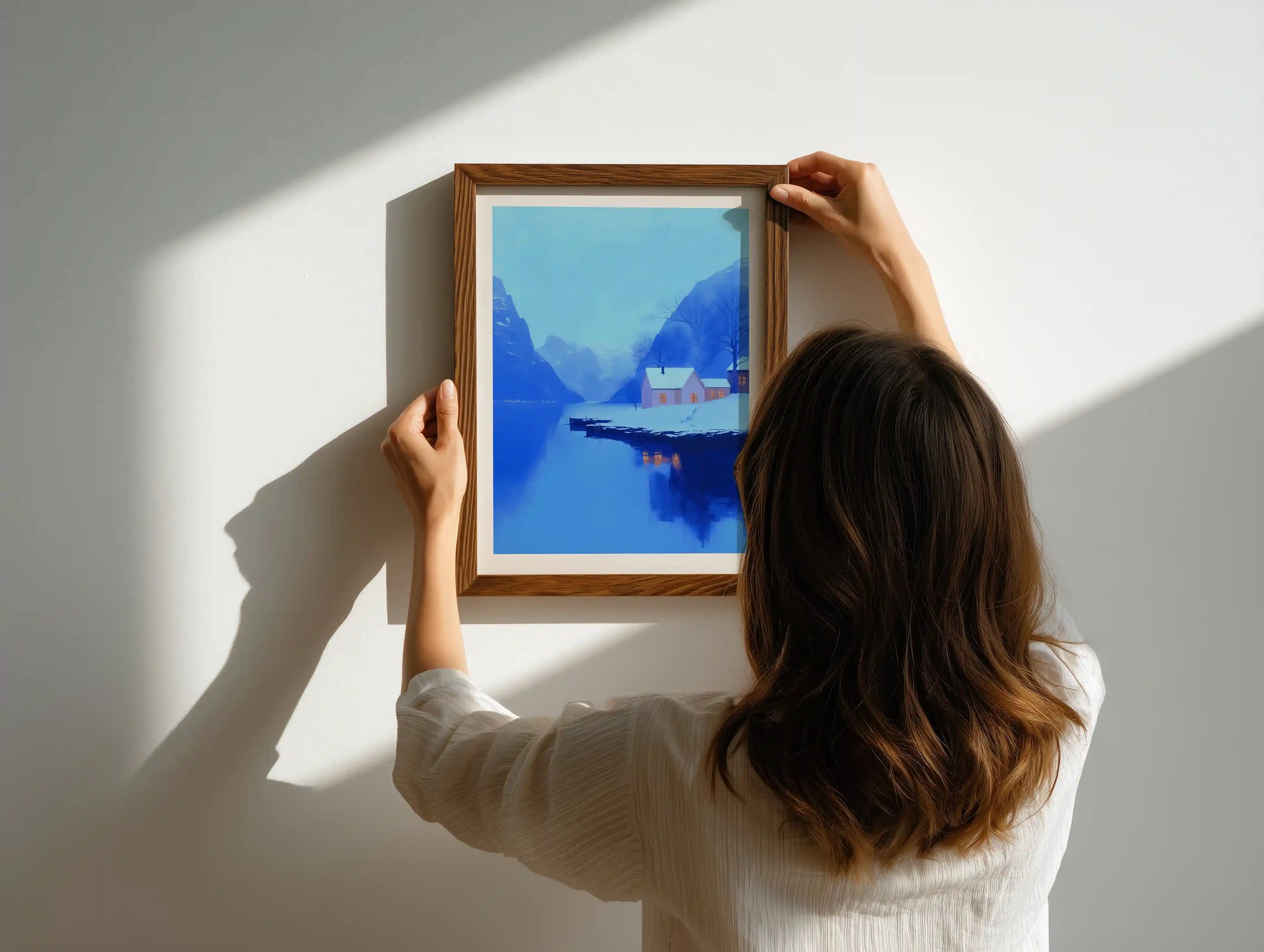 The Fjord's Reflection