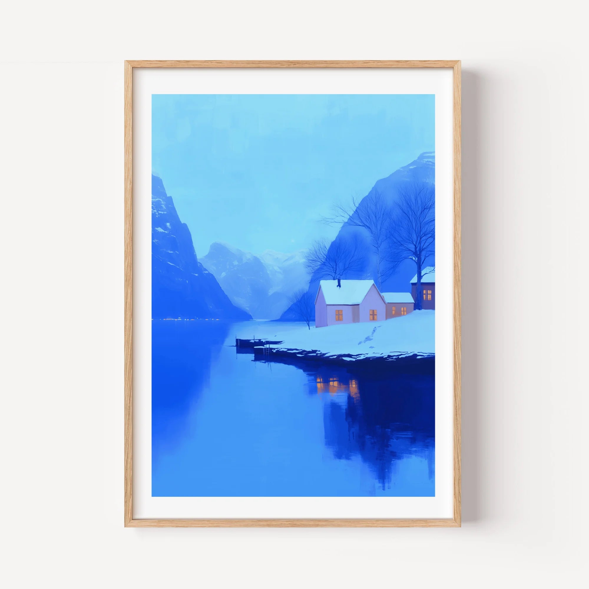 The Fjord's Reflection
