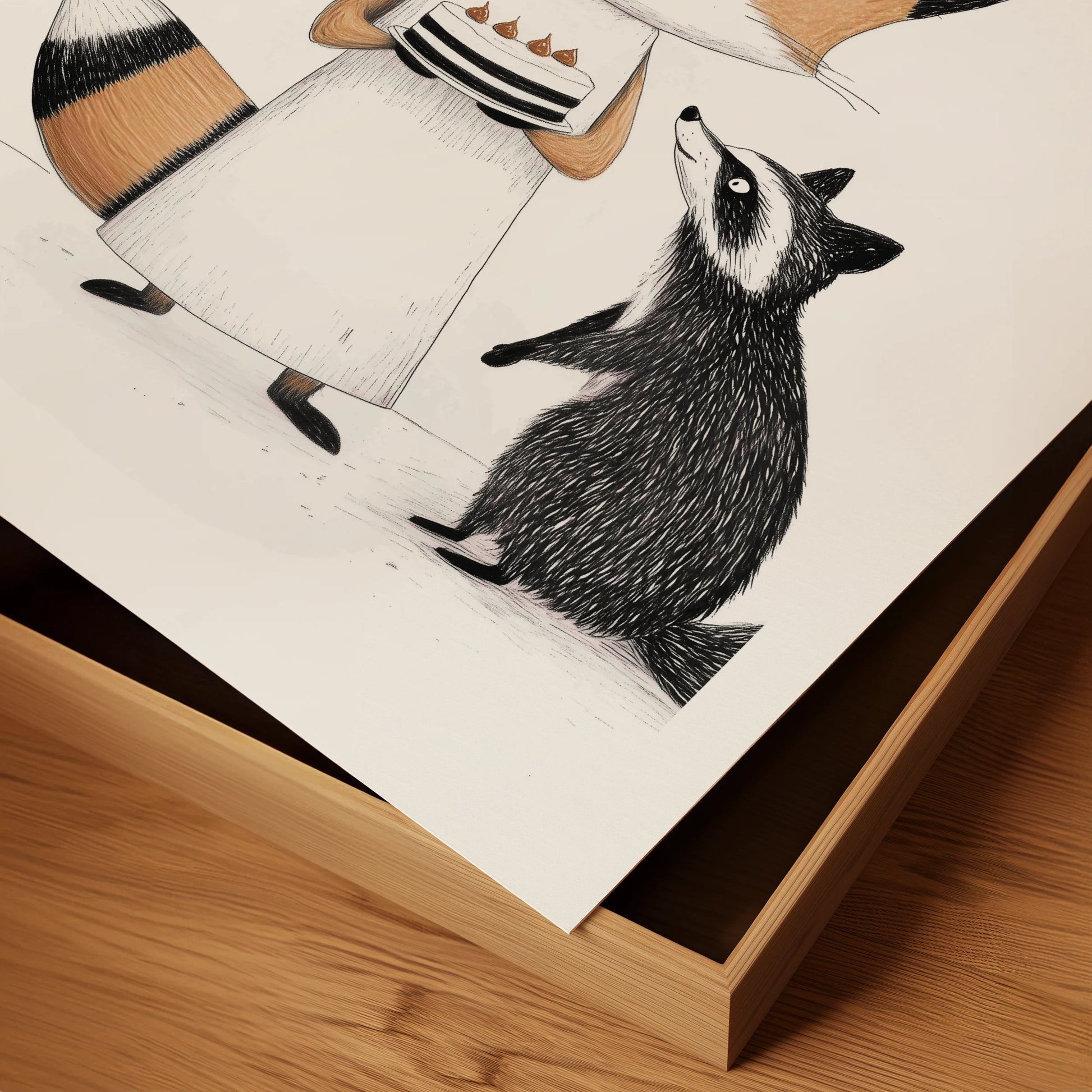 The Fox's Delicious Cake