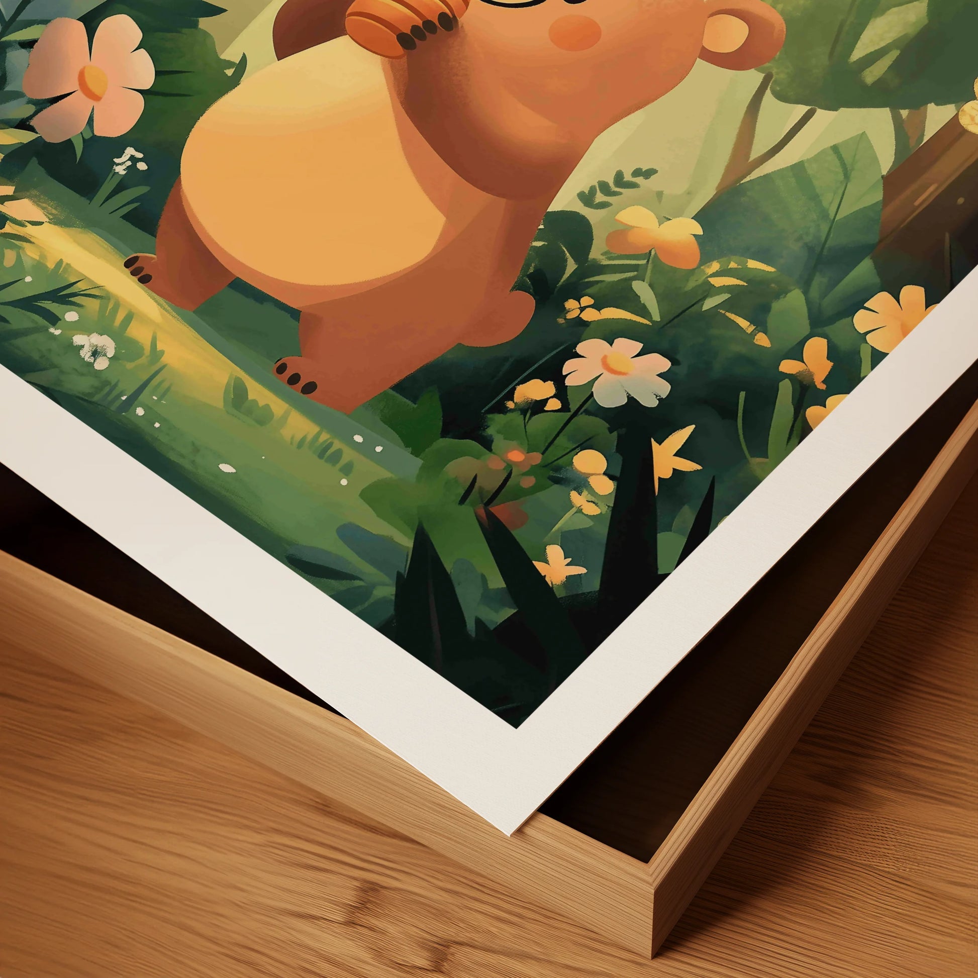 The Honey Bear and the Butterflies