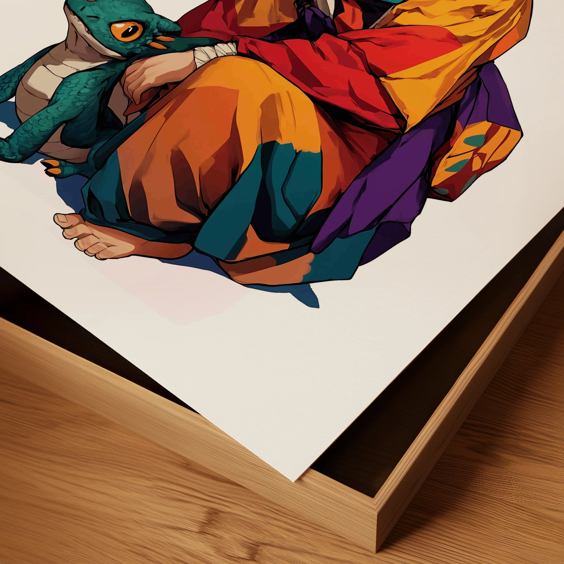 The Kunoichi and her Dragon