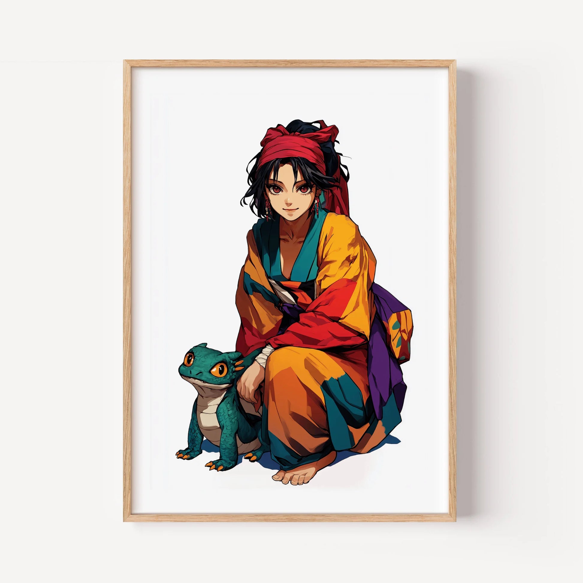 The Kunoichi and her Dragon