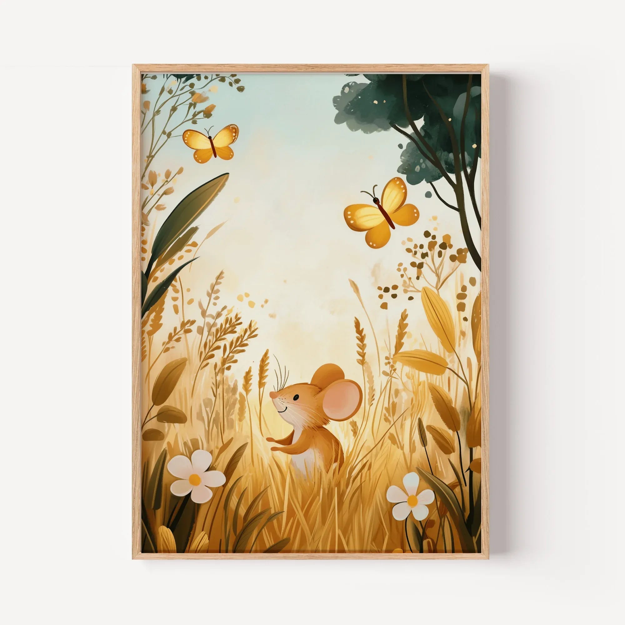 The Little Mouse in the Wheat