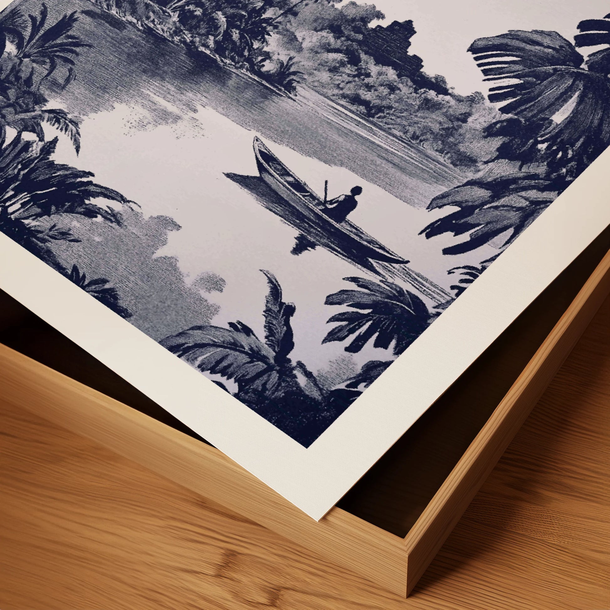 The Silent Jungle Pirogue