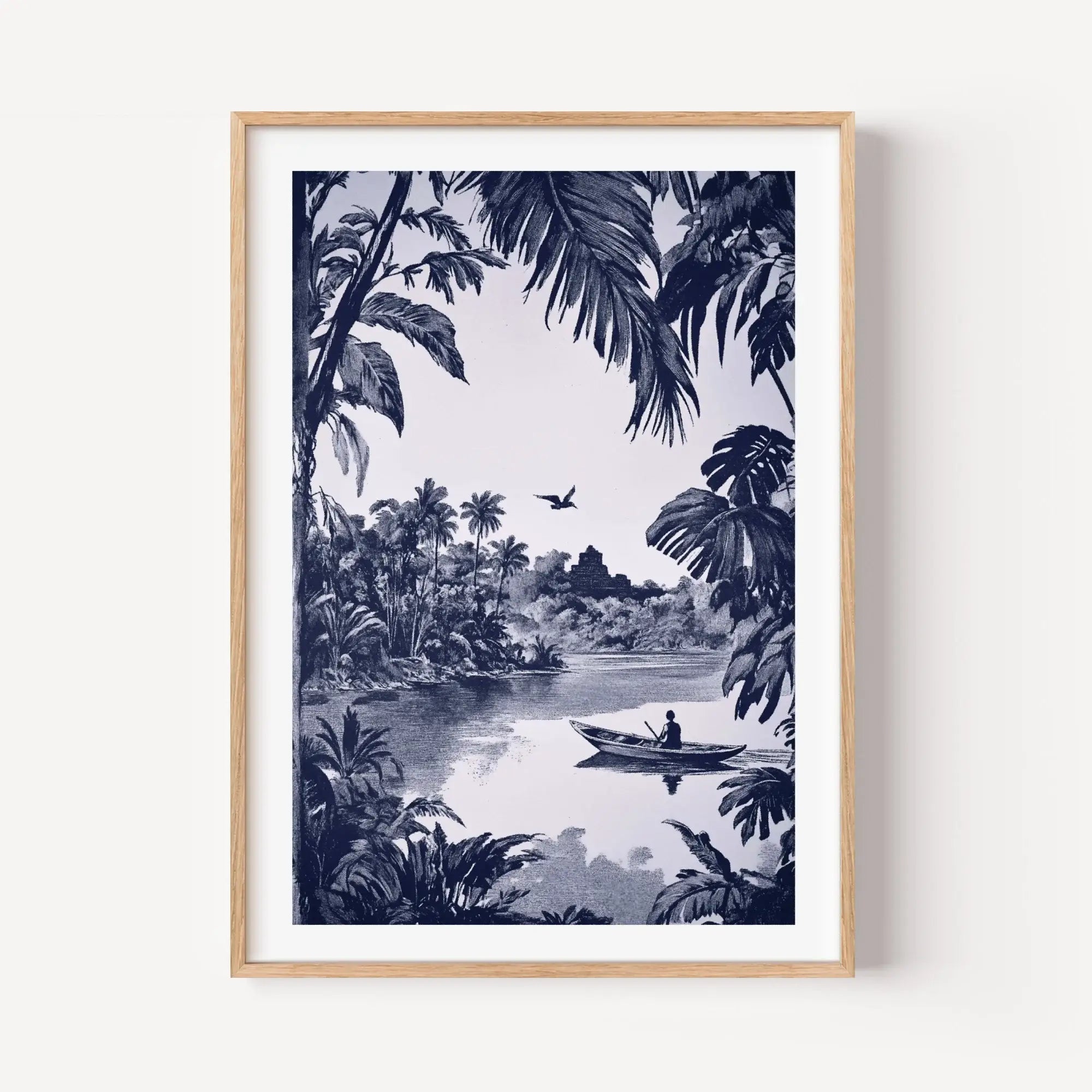 The Silent Jungle Pirogue